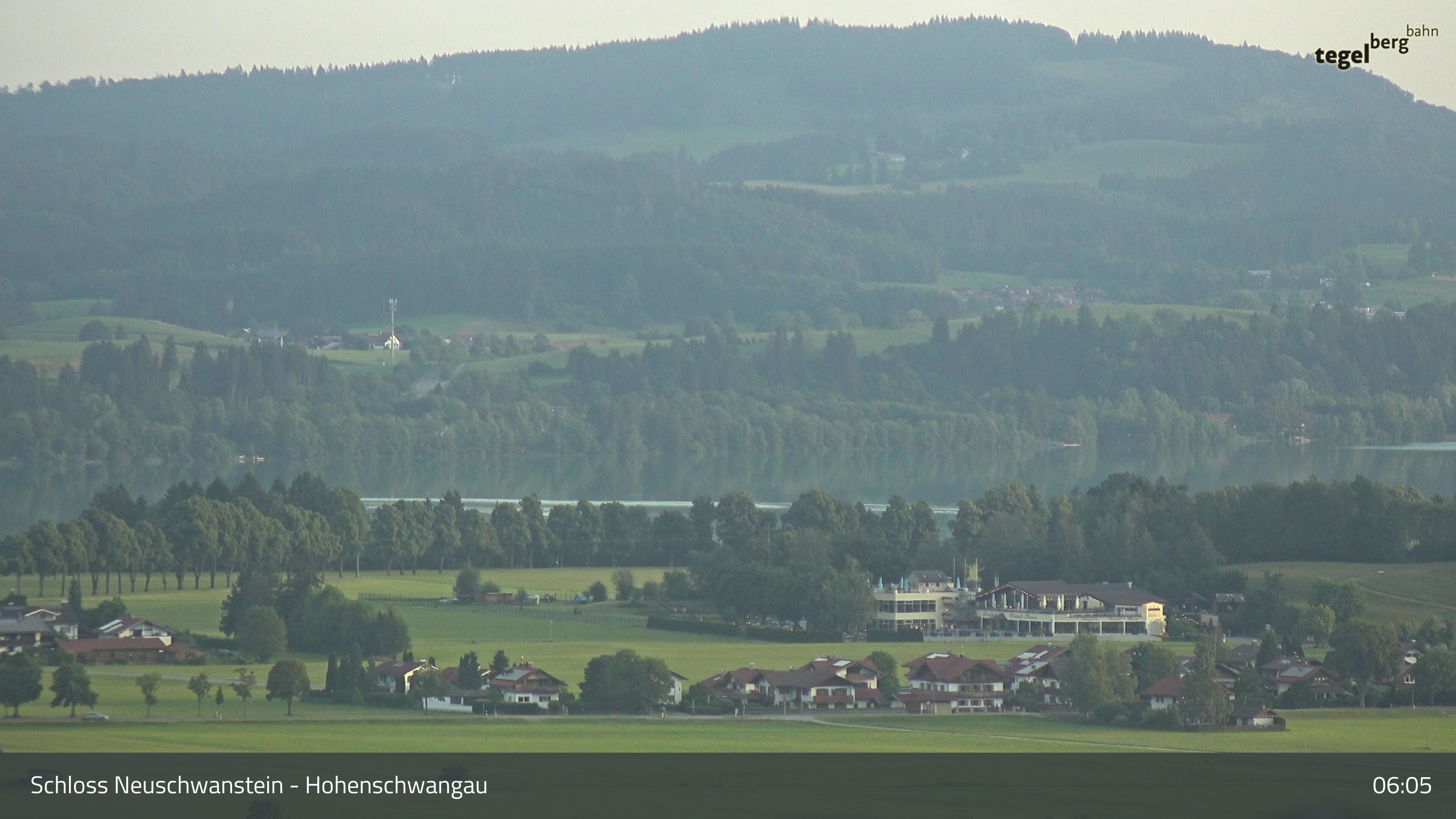 Archiv Foto Webcam Forggensee, Südufer und Schwangau