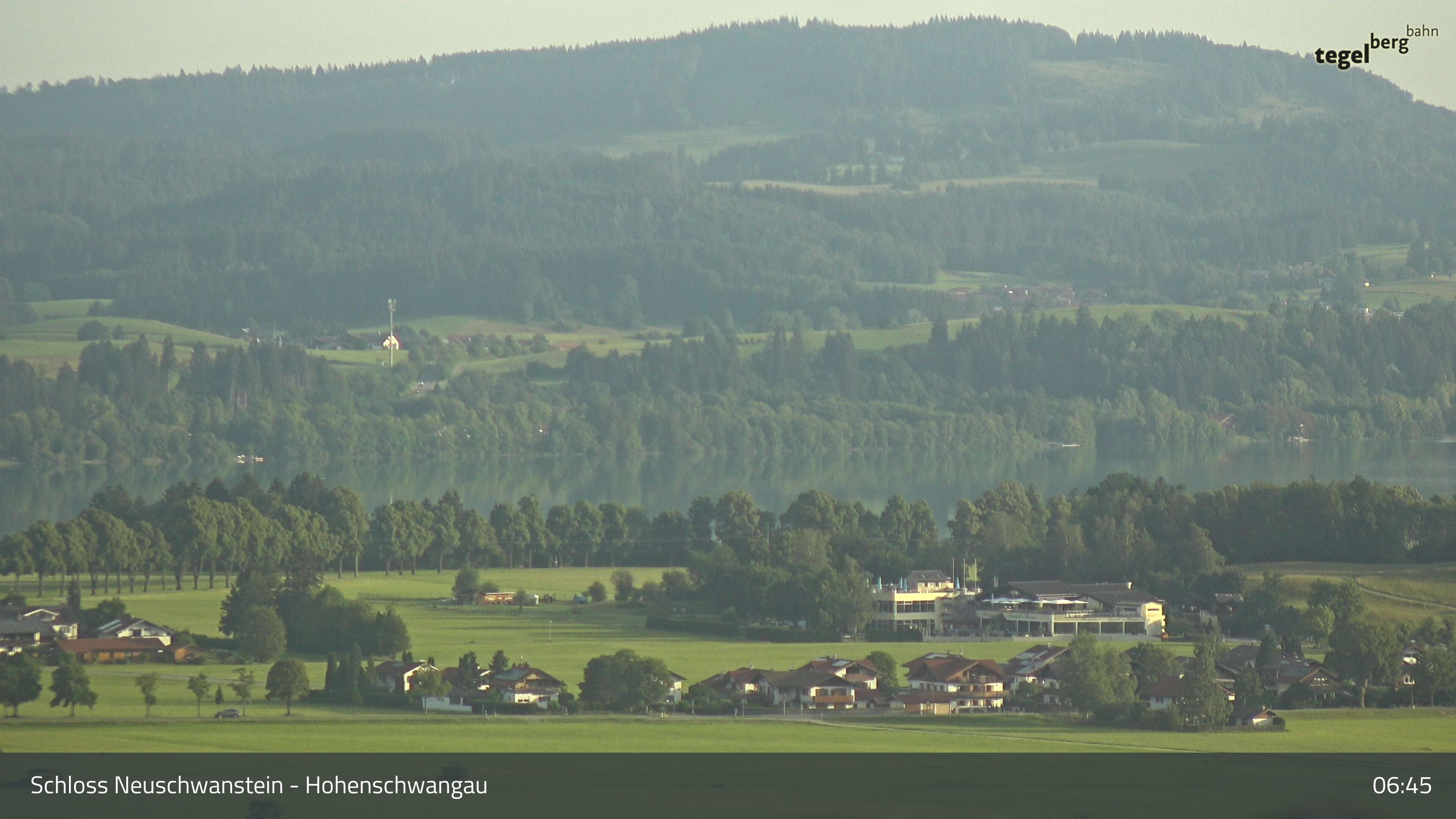 Archiv Foto Webcam Forggensee, Südufer und Schwangau