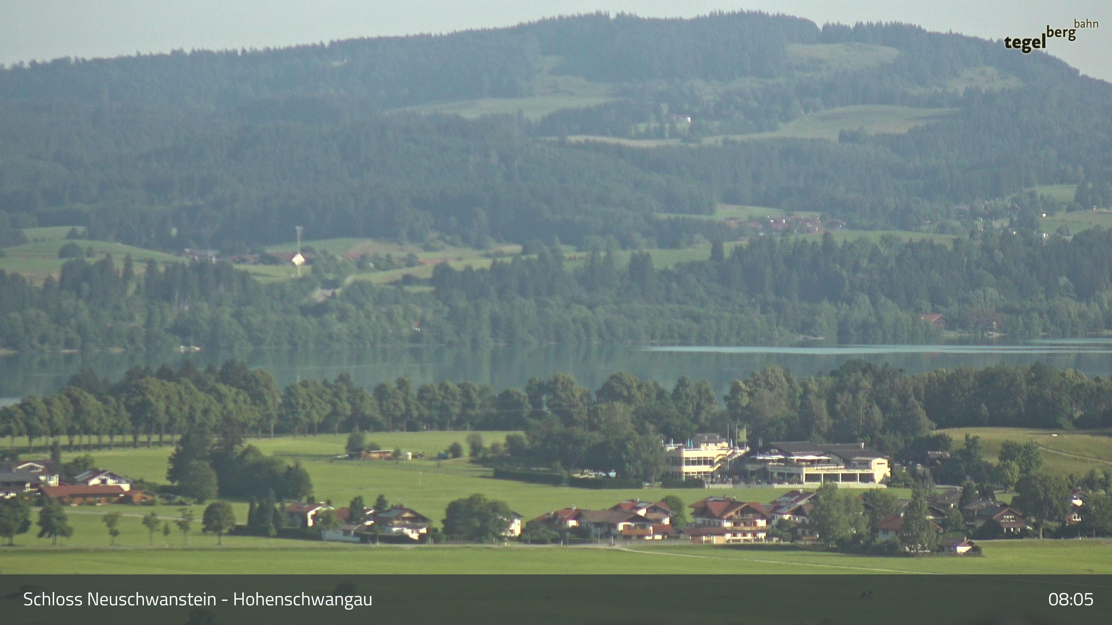 Archiv Foto Webcam Forggensee, Südufer und Schwangau