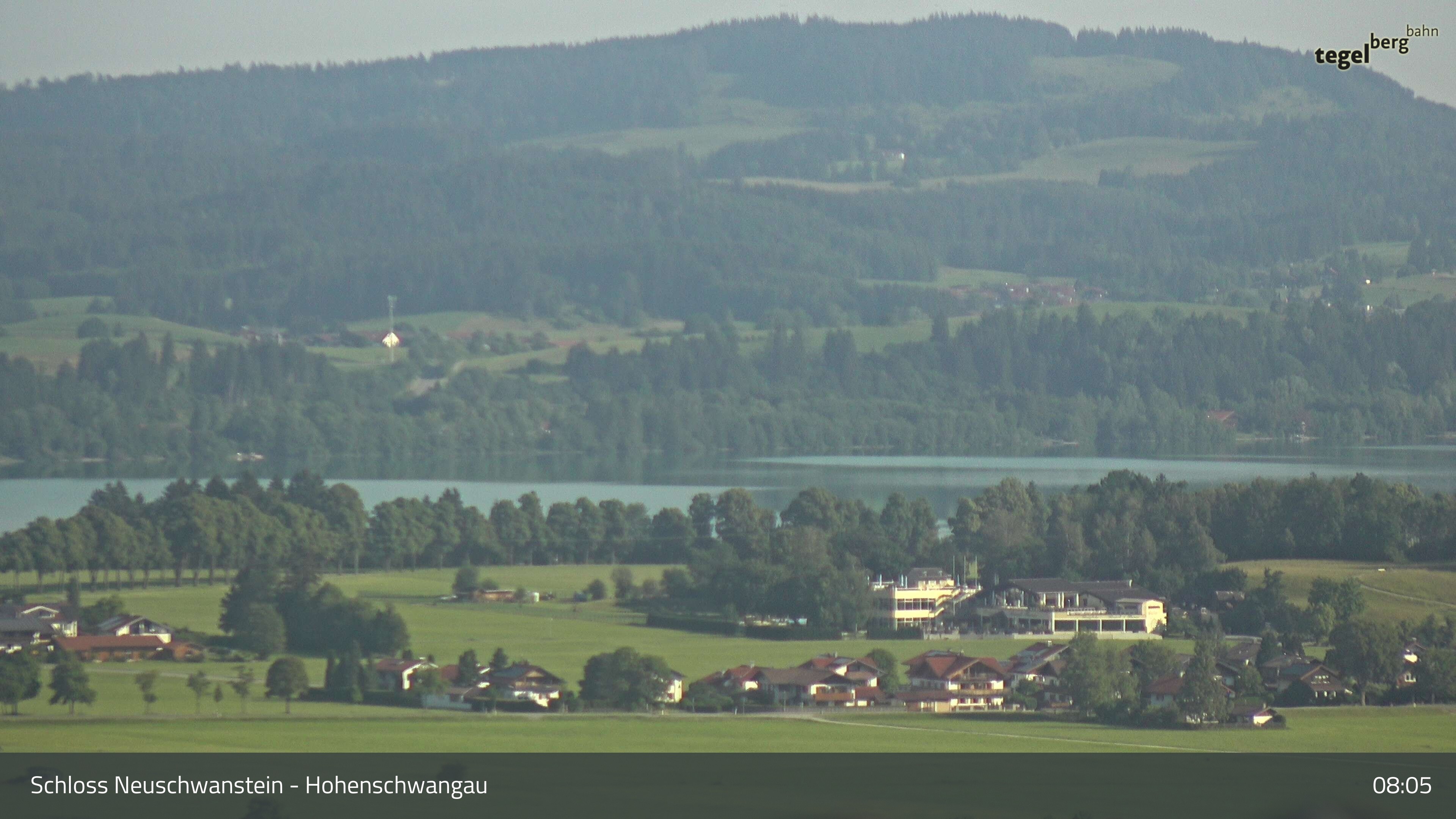 Archiv Foto Webcam Forggensee, Südufer und Schwangau
