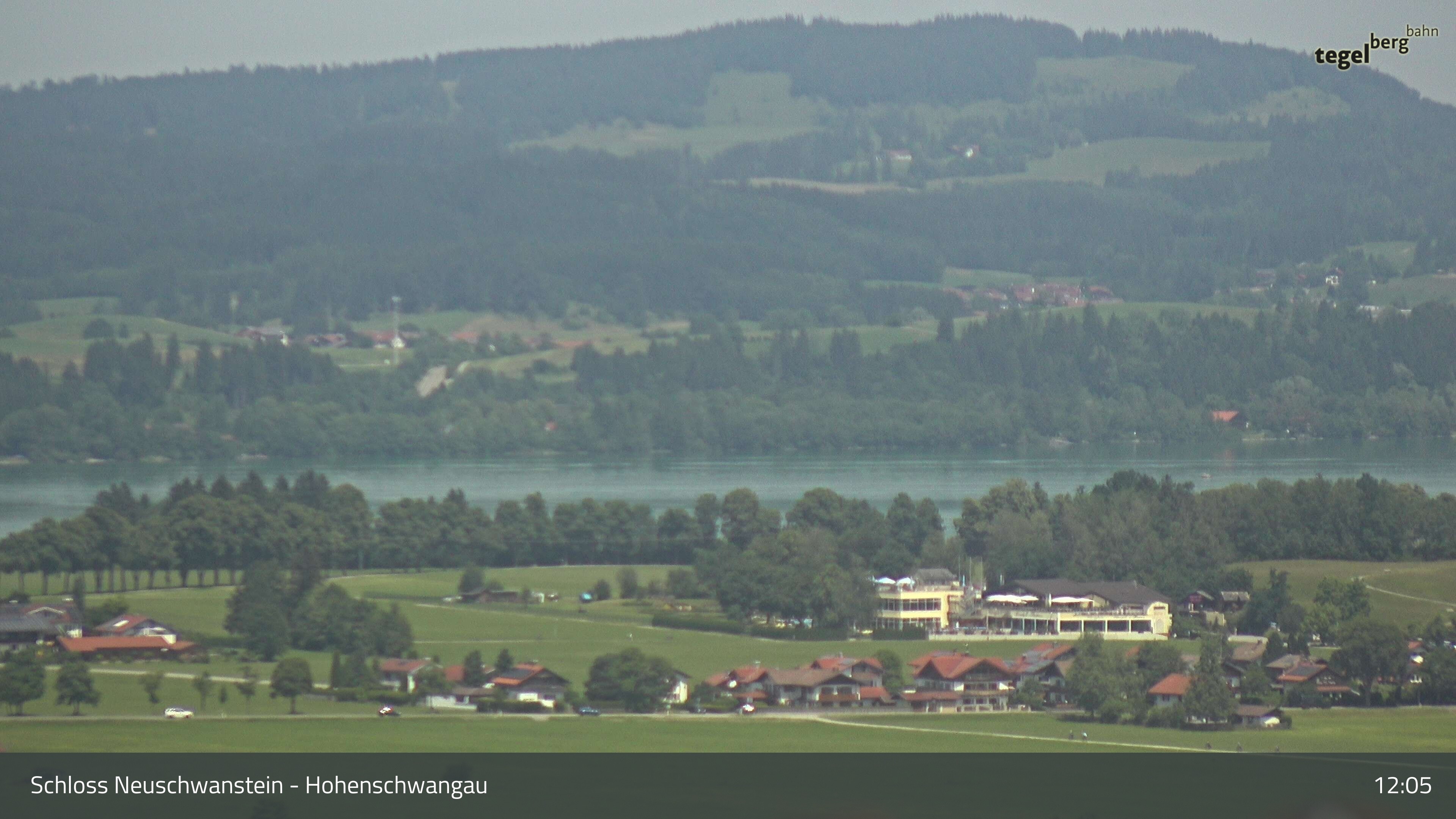Archiv Foto Webcam Forggensee, Südufer und Schwangau