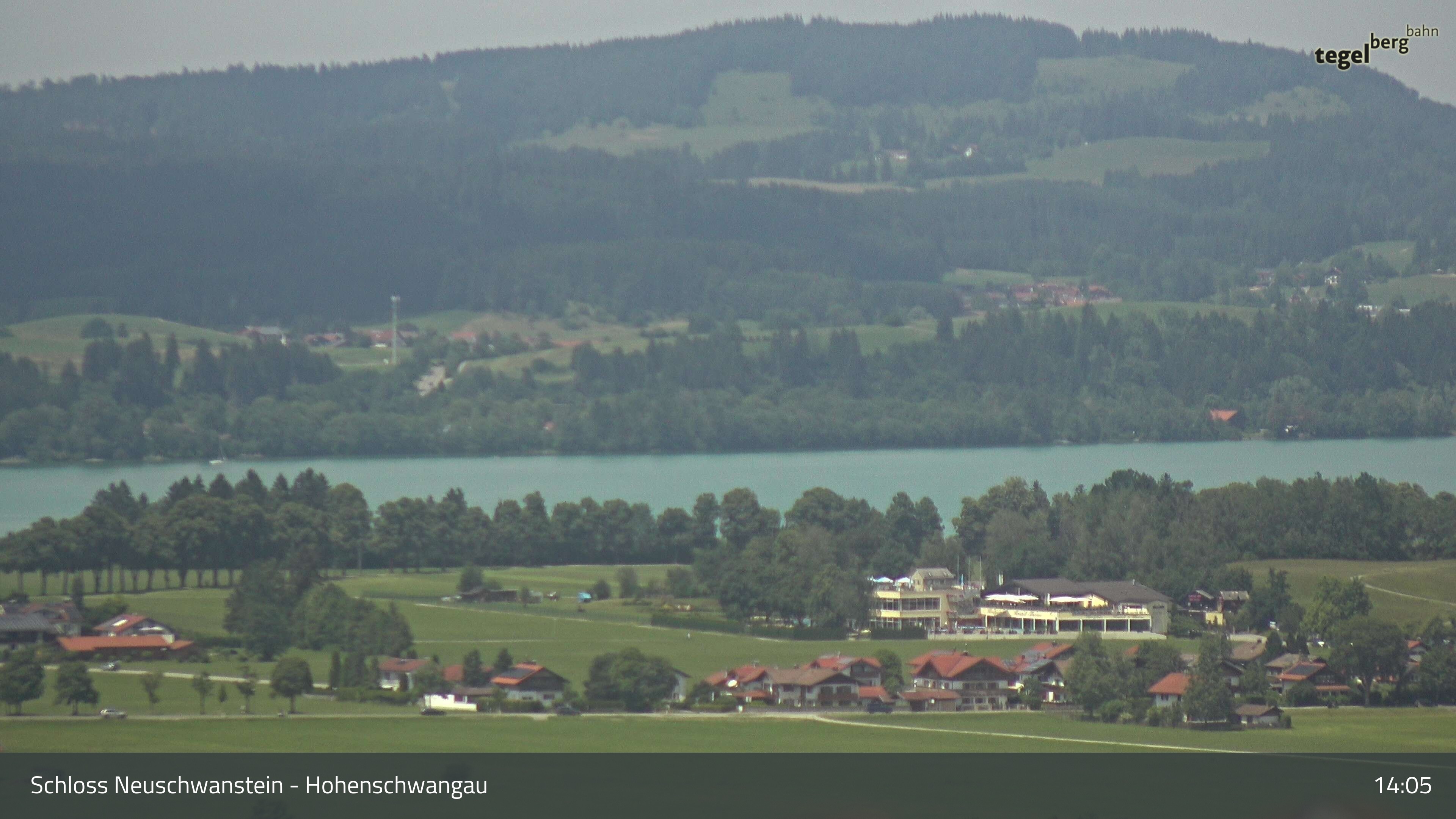 Archiv Foto Webcam Forggensee, Südufer und Schwangau