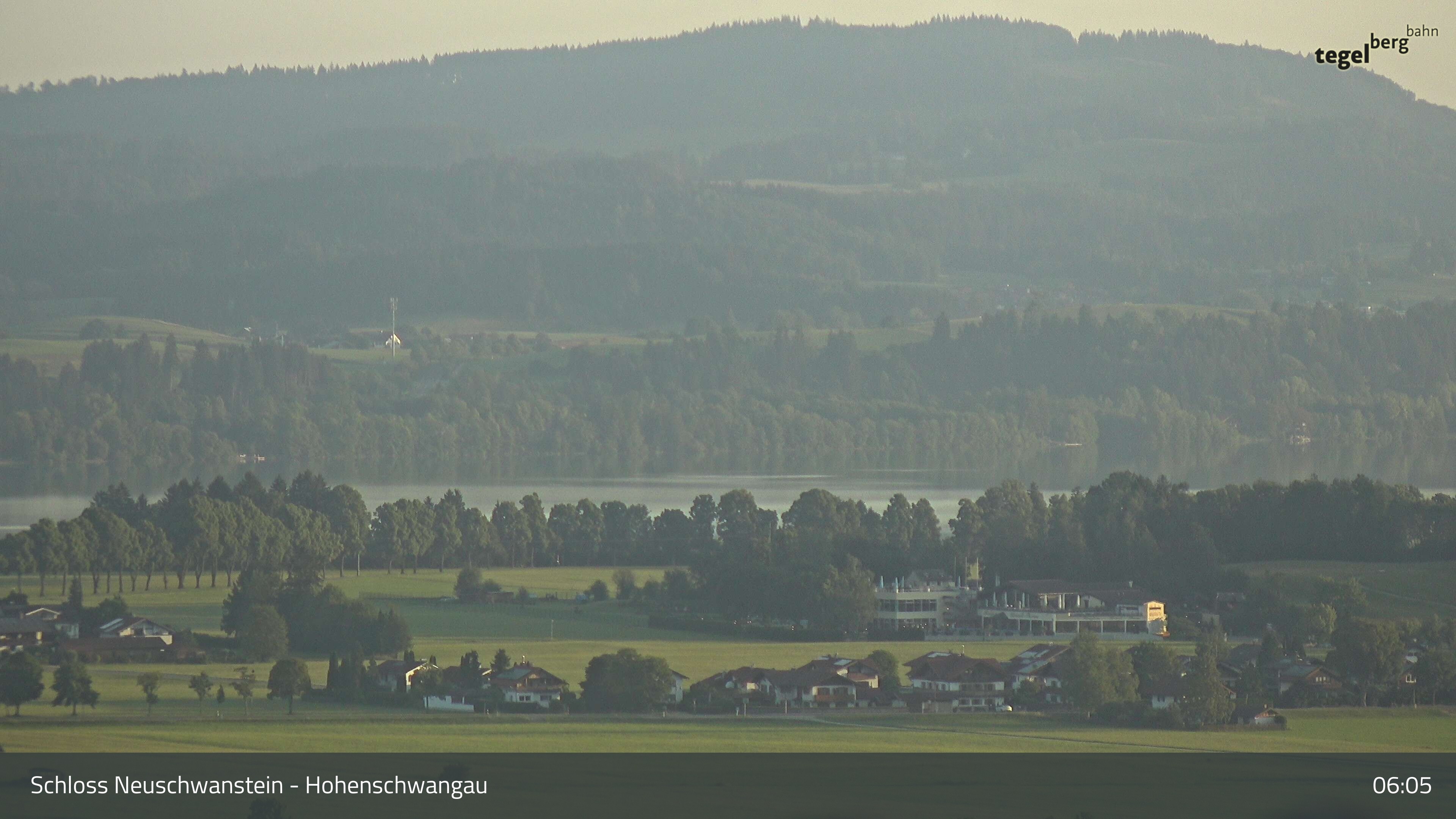 Archiv Foto Webcam Forggensee, Südufer und Schwangau