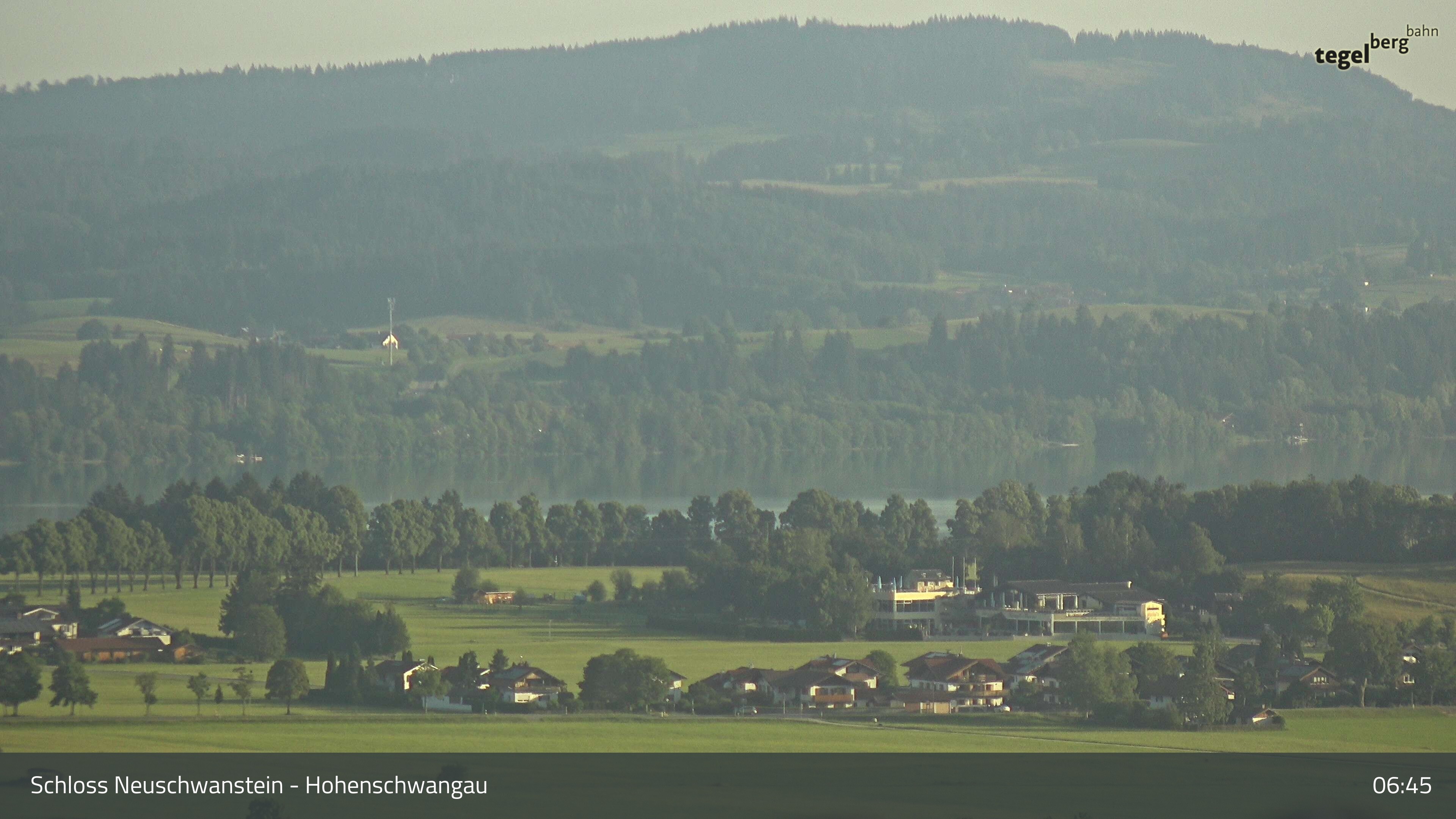 Archiv Foto Webcam Forggensee, Südufer und Schwangau