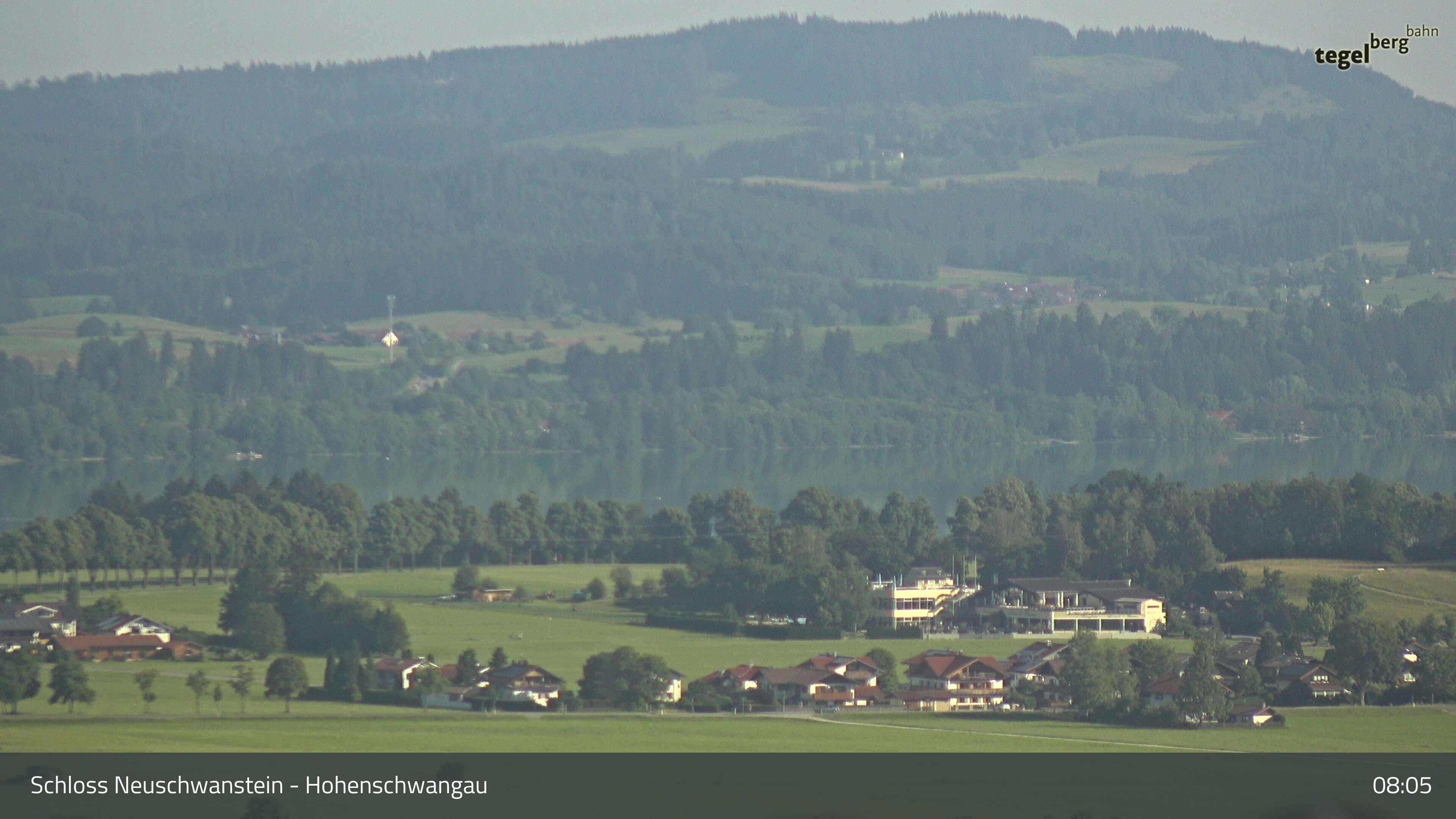 Archiv Foto Webcam Forggensee, Südufer und Schwangau