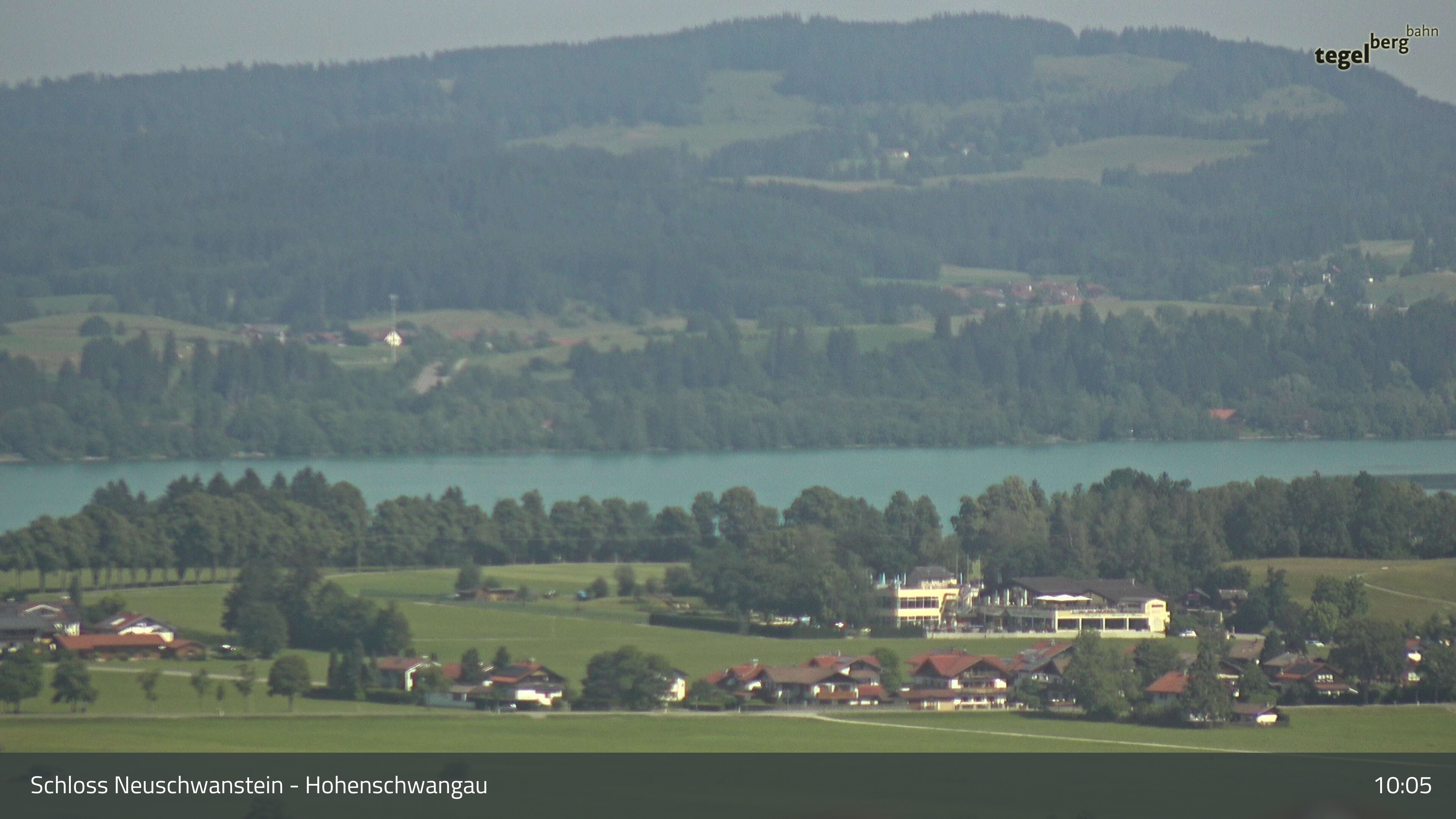Archiv Foto Webcam Forggensee, Südufer und Schwangau