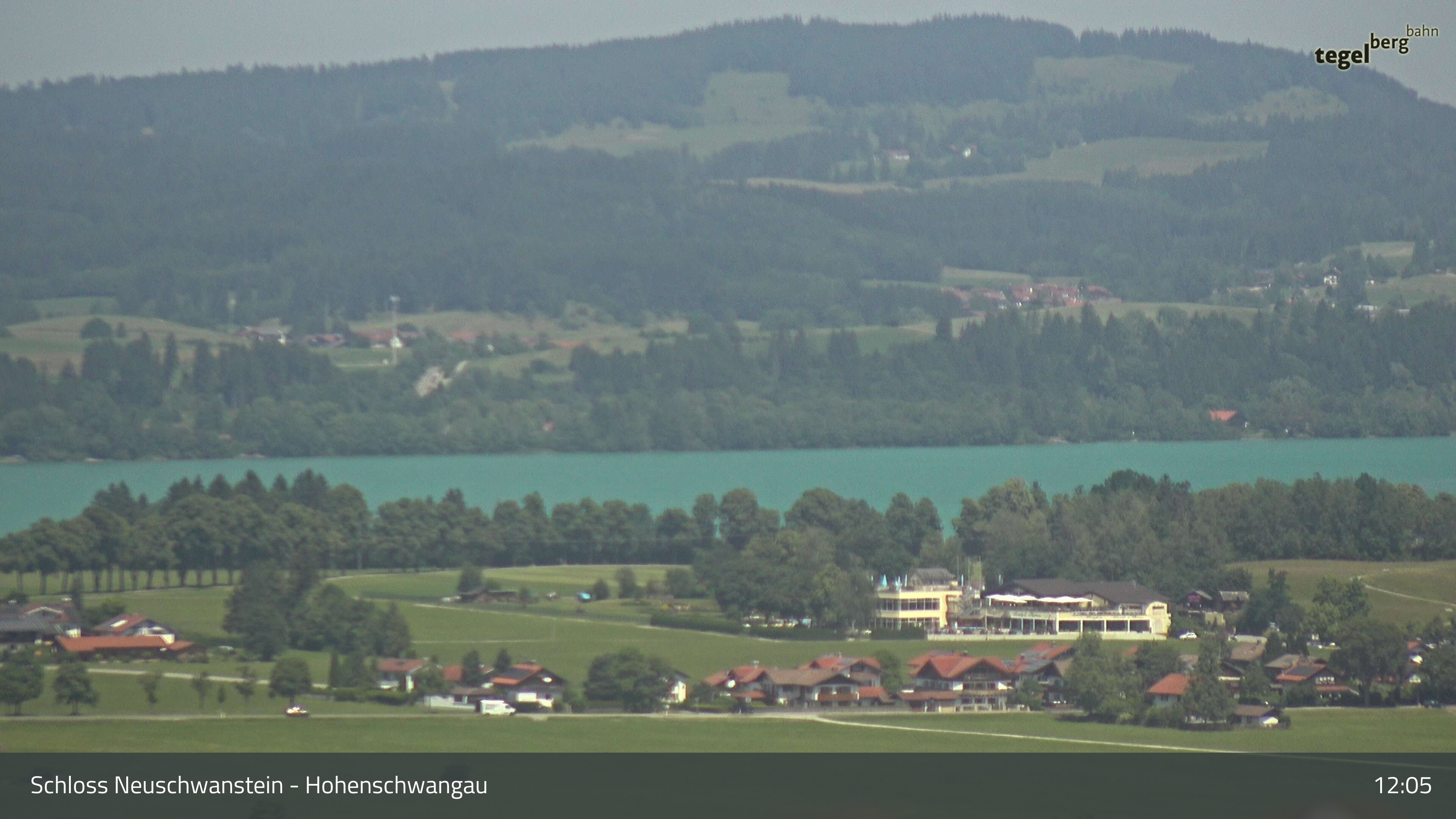 Archiv Foto Webcam Forggensee, Südufer und Schwangau