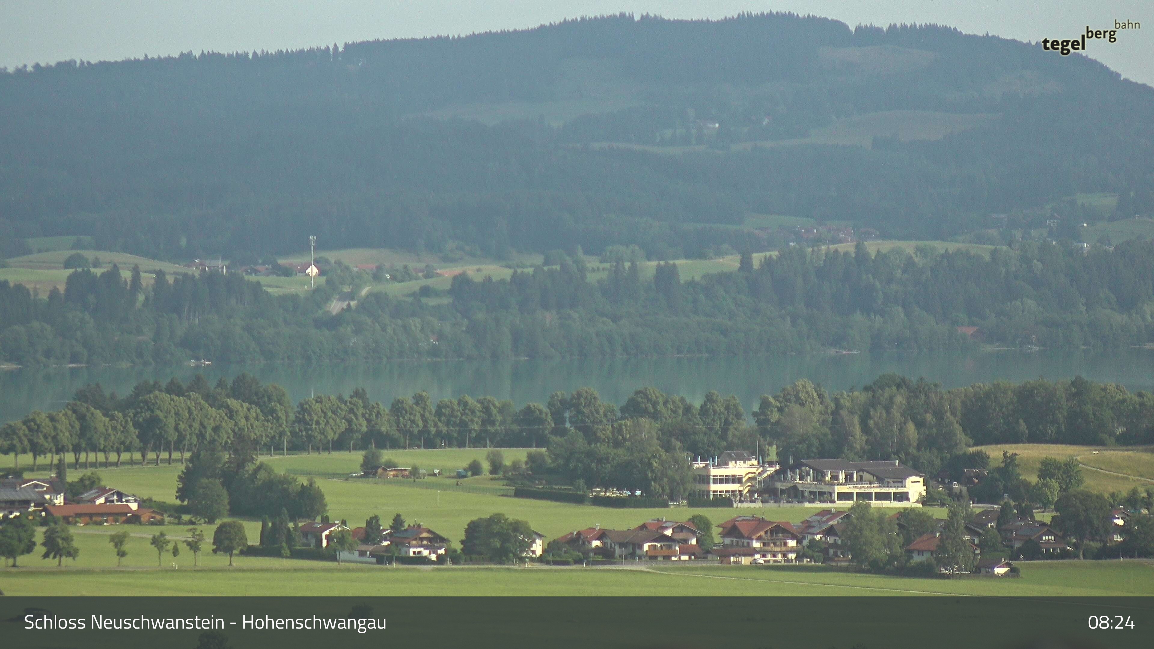 Archiv Foto Webcam Forggensee, Südufer und Schwangau