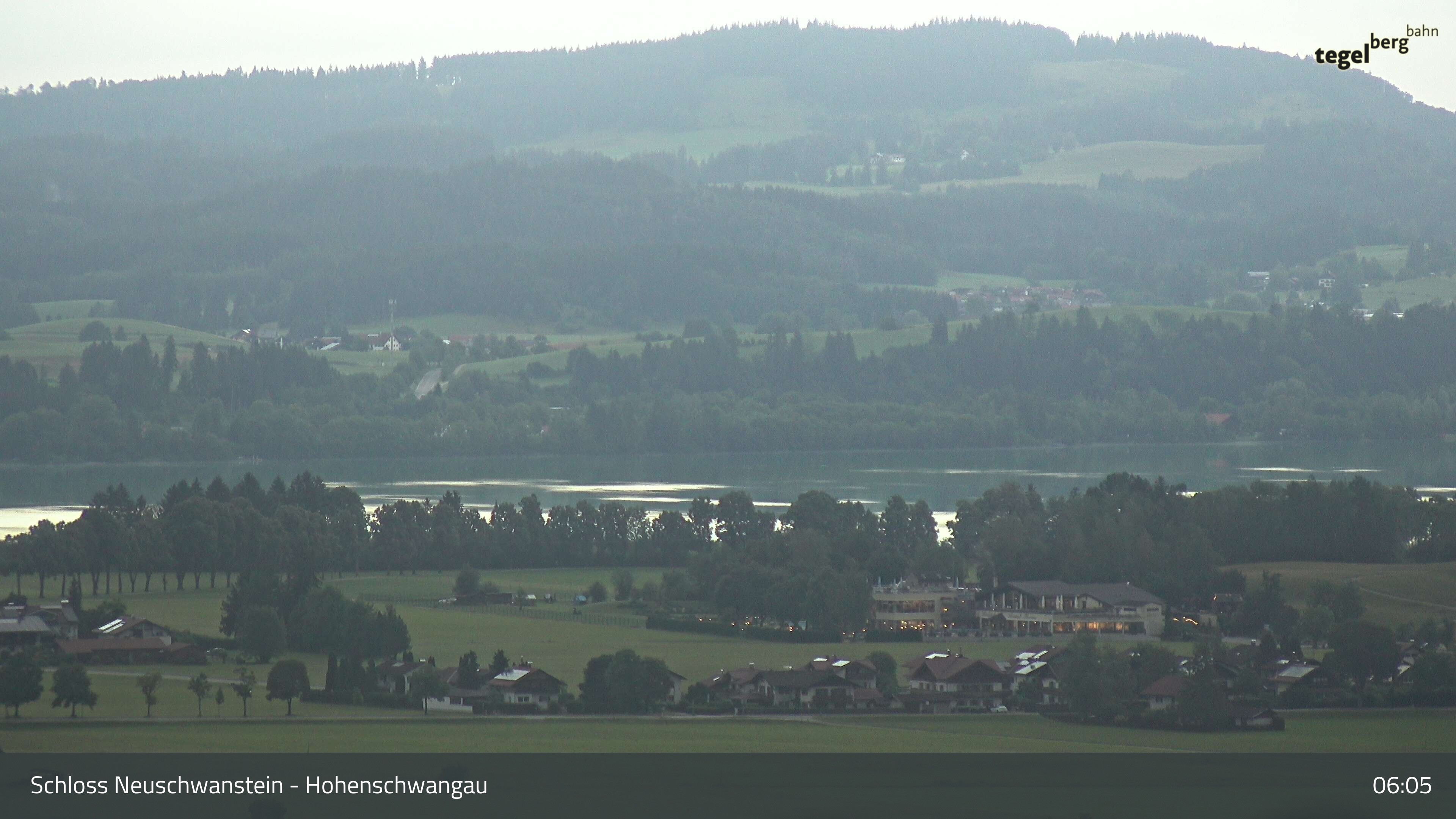 Archiv Foto Webcam Forggensee, Südufer und Schwangau