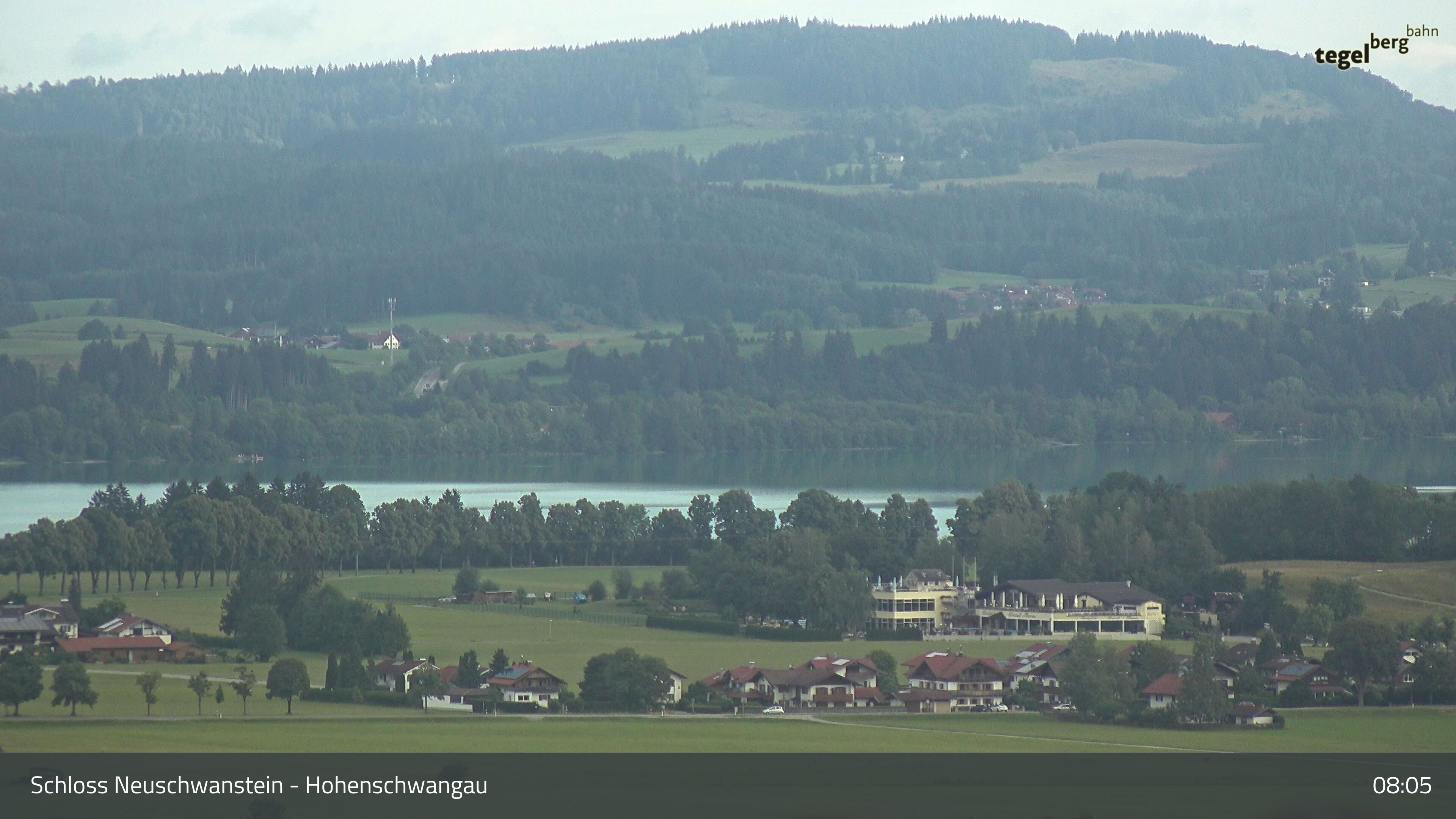 Archiv Foto Webcam Forggensee, Südufer und Schwangau