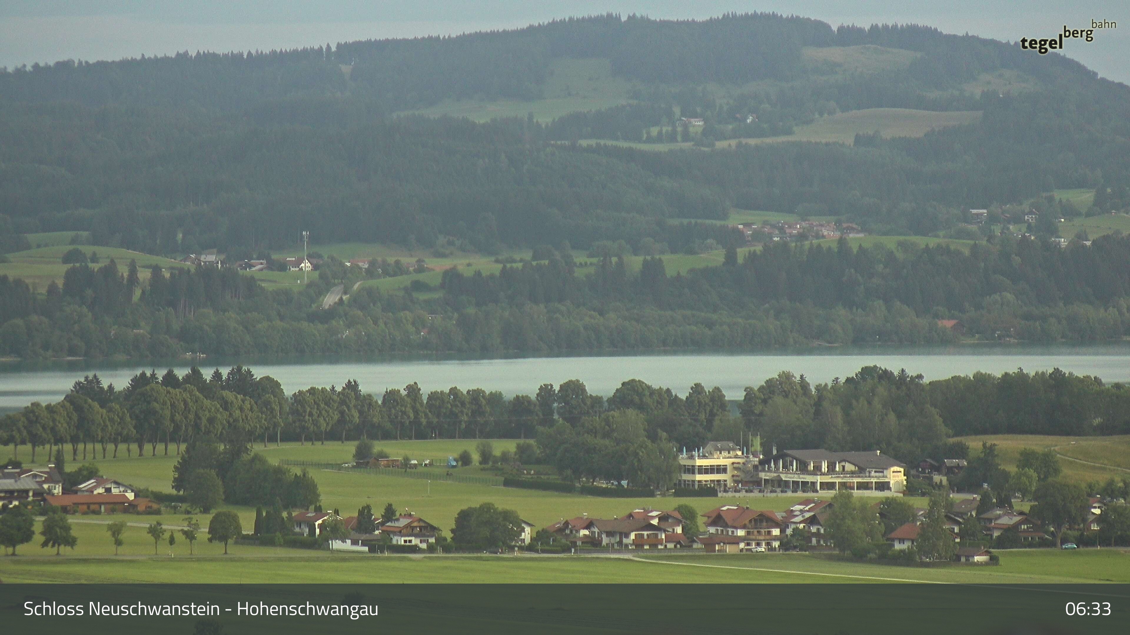 Archiv Foto Webcam Forggensee, Südufer und Schwangau