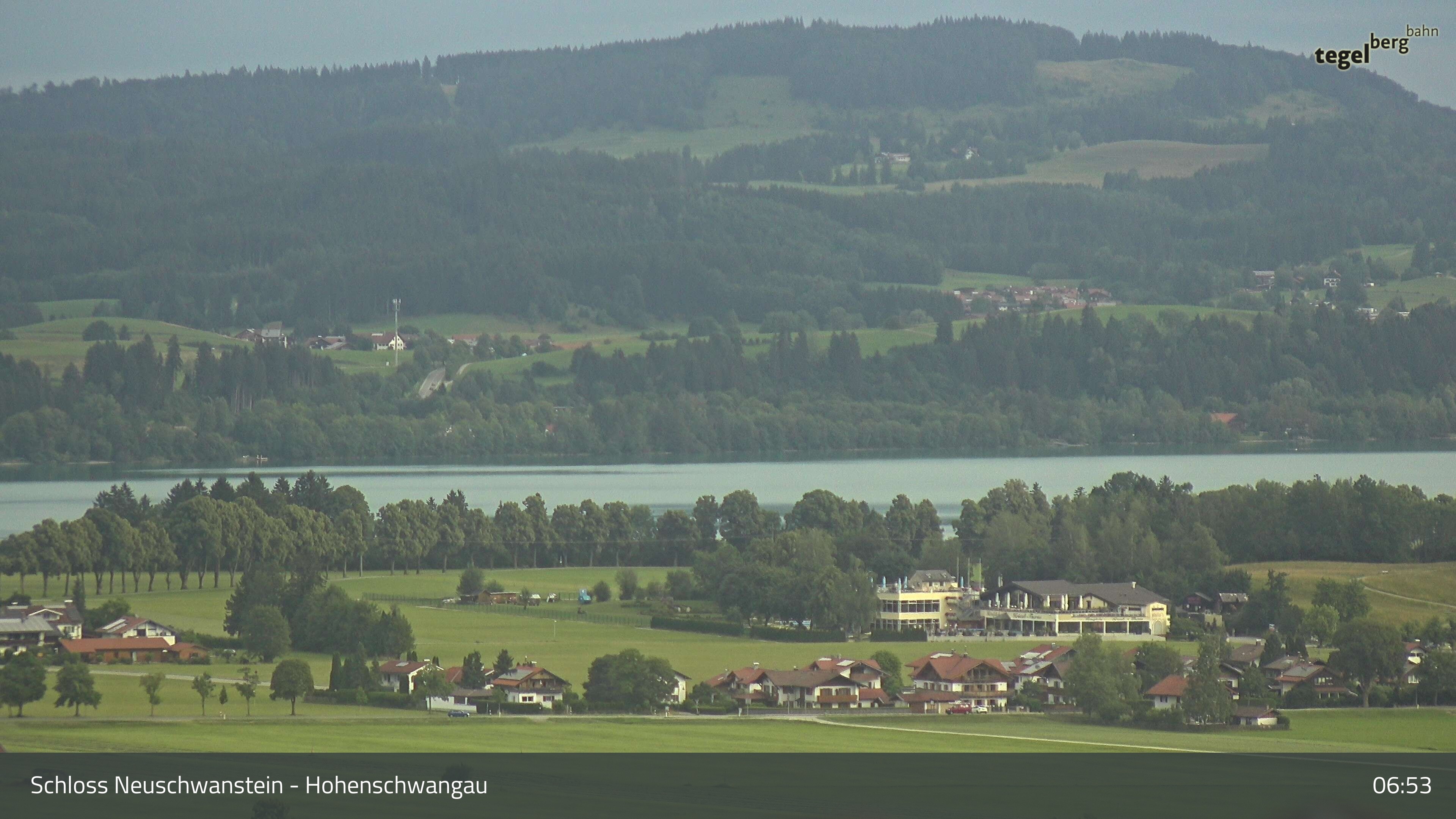Archiv Foto Webcam Forggensee, Südufer und Schwangau