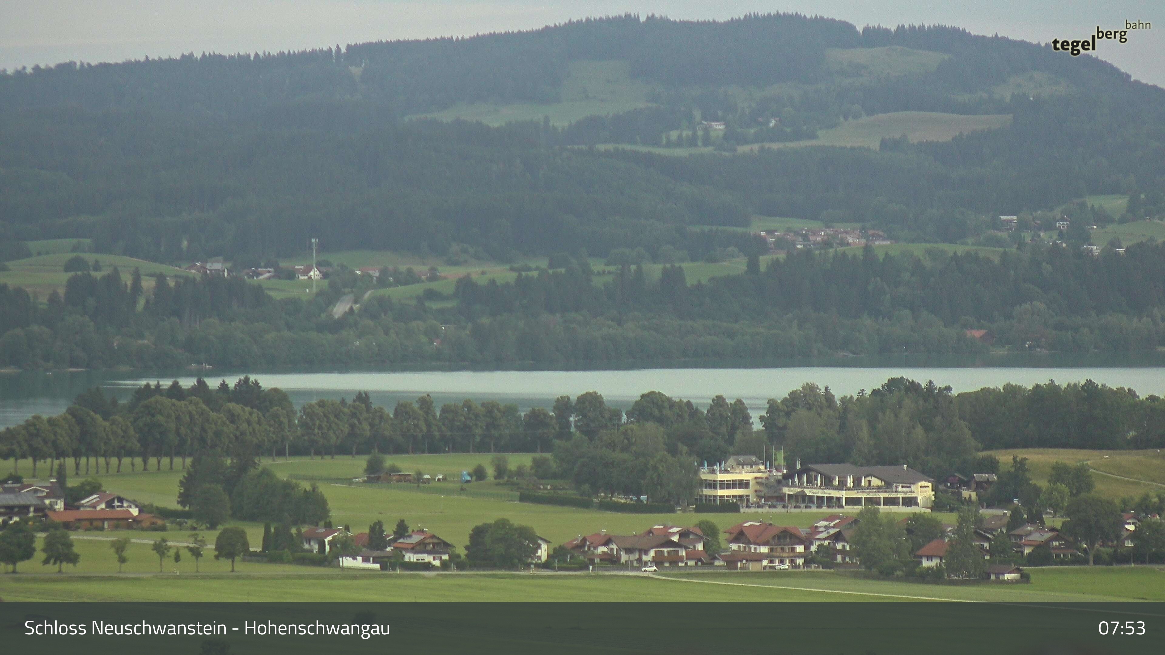 Archiv Foto Webcam Forggensee, Südufer und Schwangau