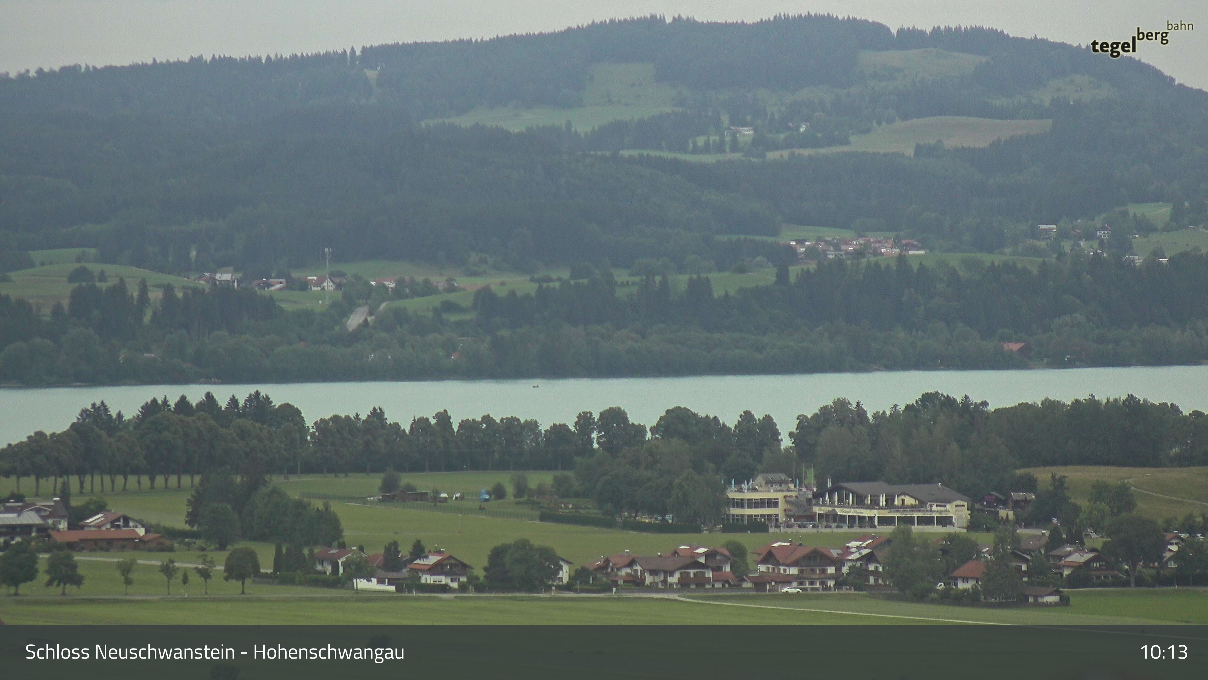 Archiv Foto Webcam Forggensee, Südufer und Schwangau