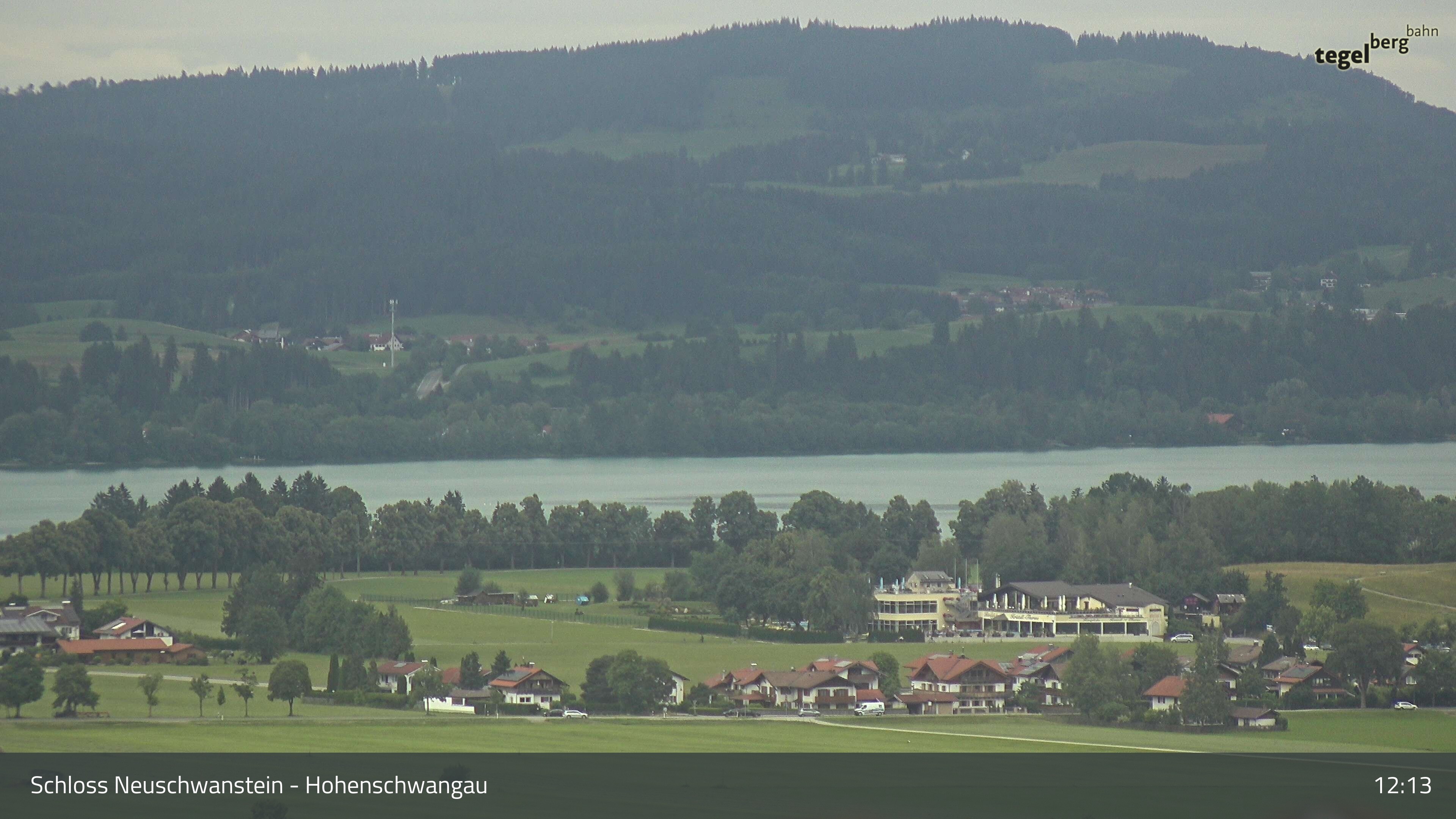 Archiv Foto Webcam Forggensee, Südufer und Schwangau
