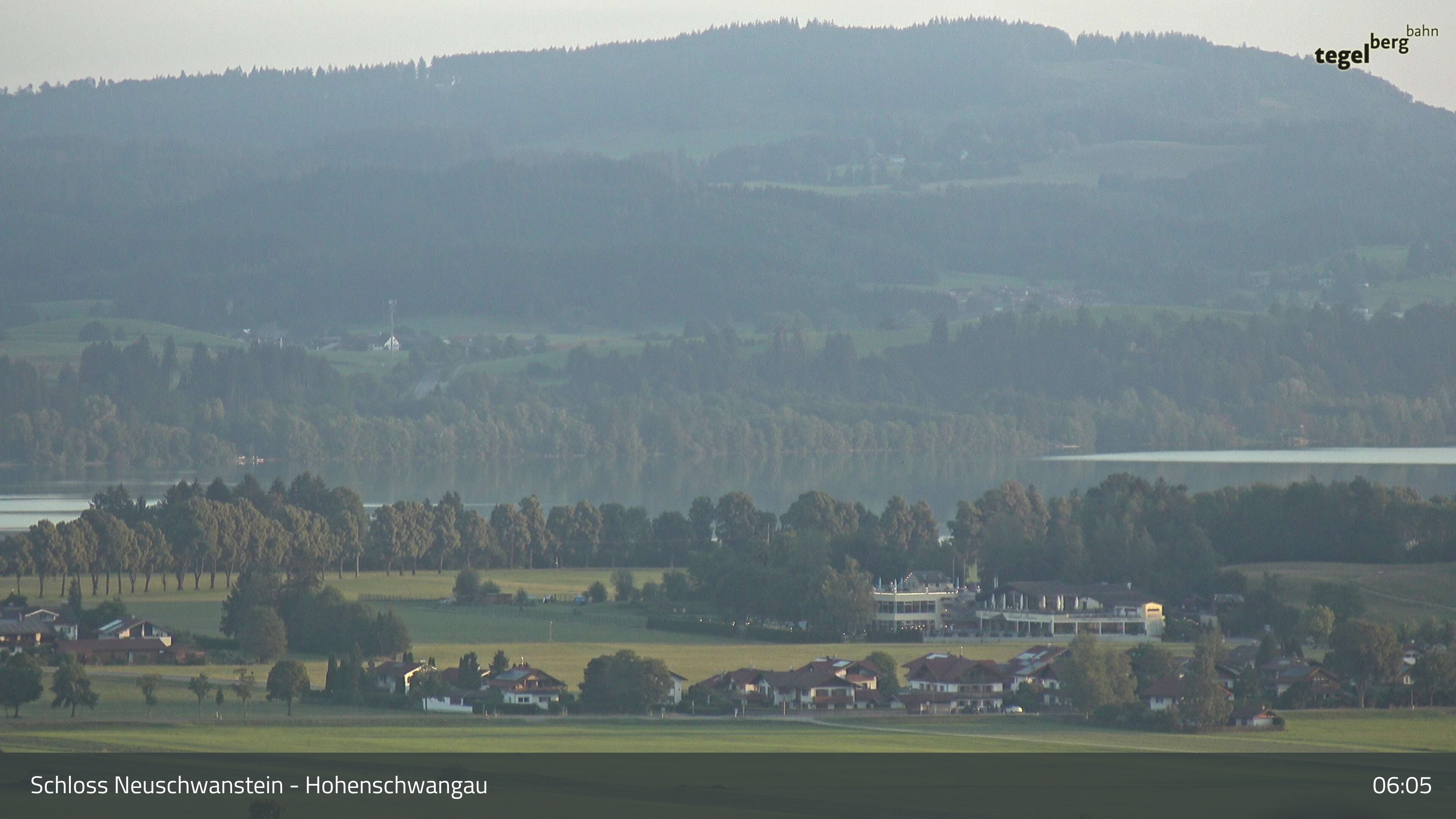 Archiv Foto Webcam Forggensee, Südufer und Schwangau