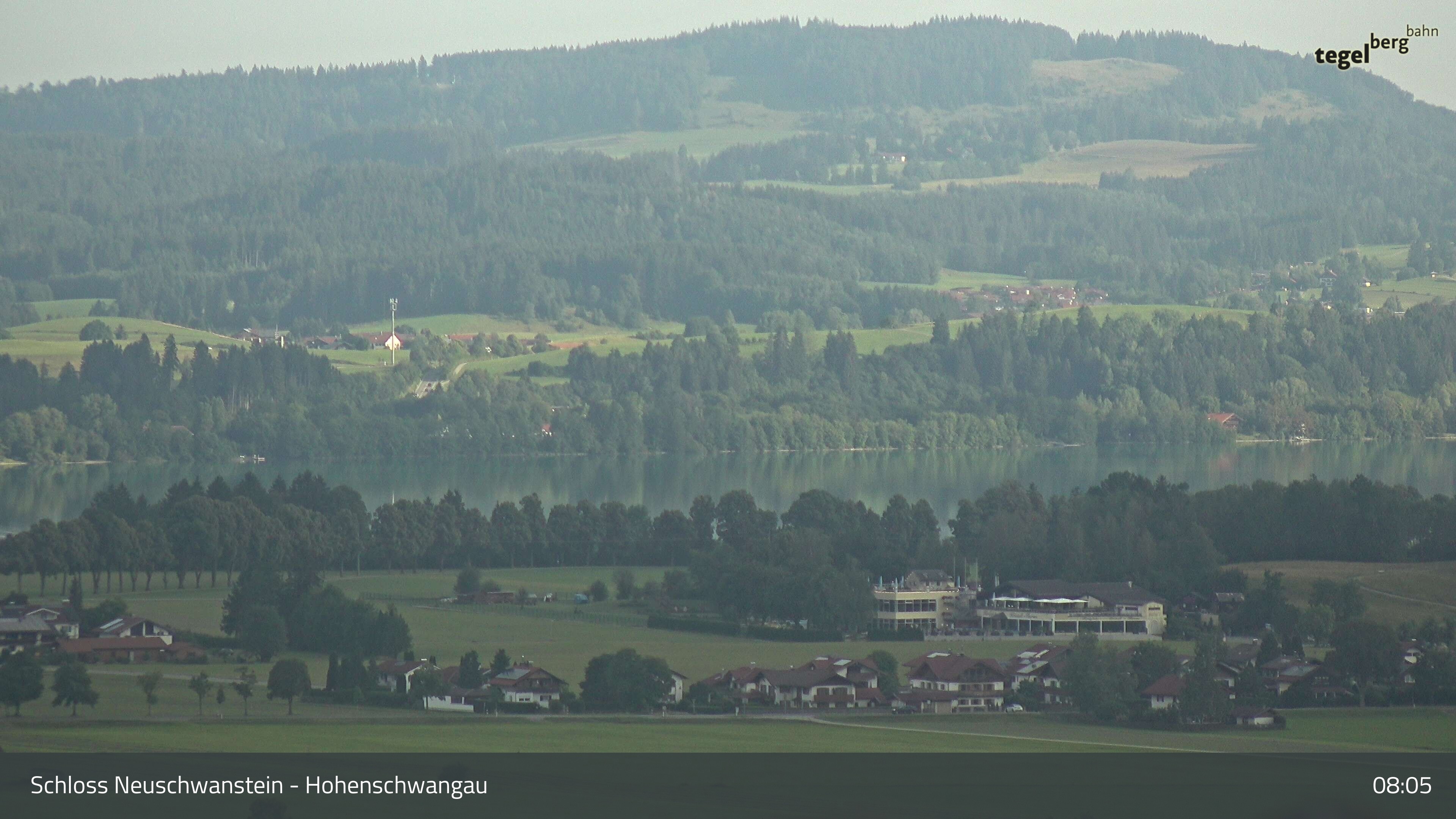 Archiv Foto Webcam Forggensee, Südufer und Schwangau