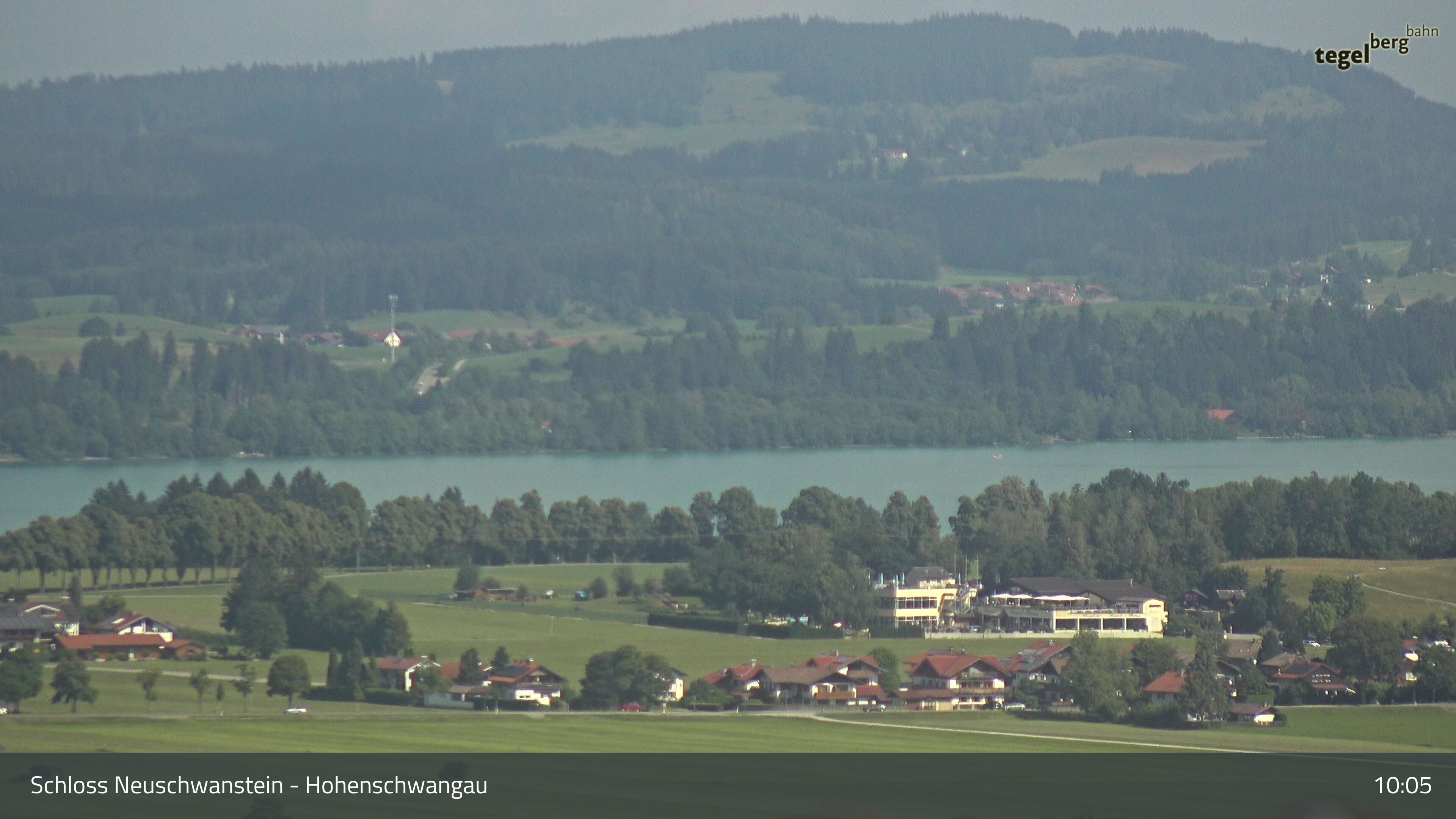 Archiv Foto Webcam Forggensee, Südufer und Schwangau