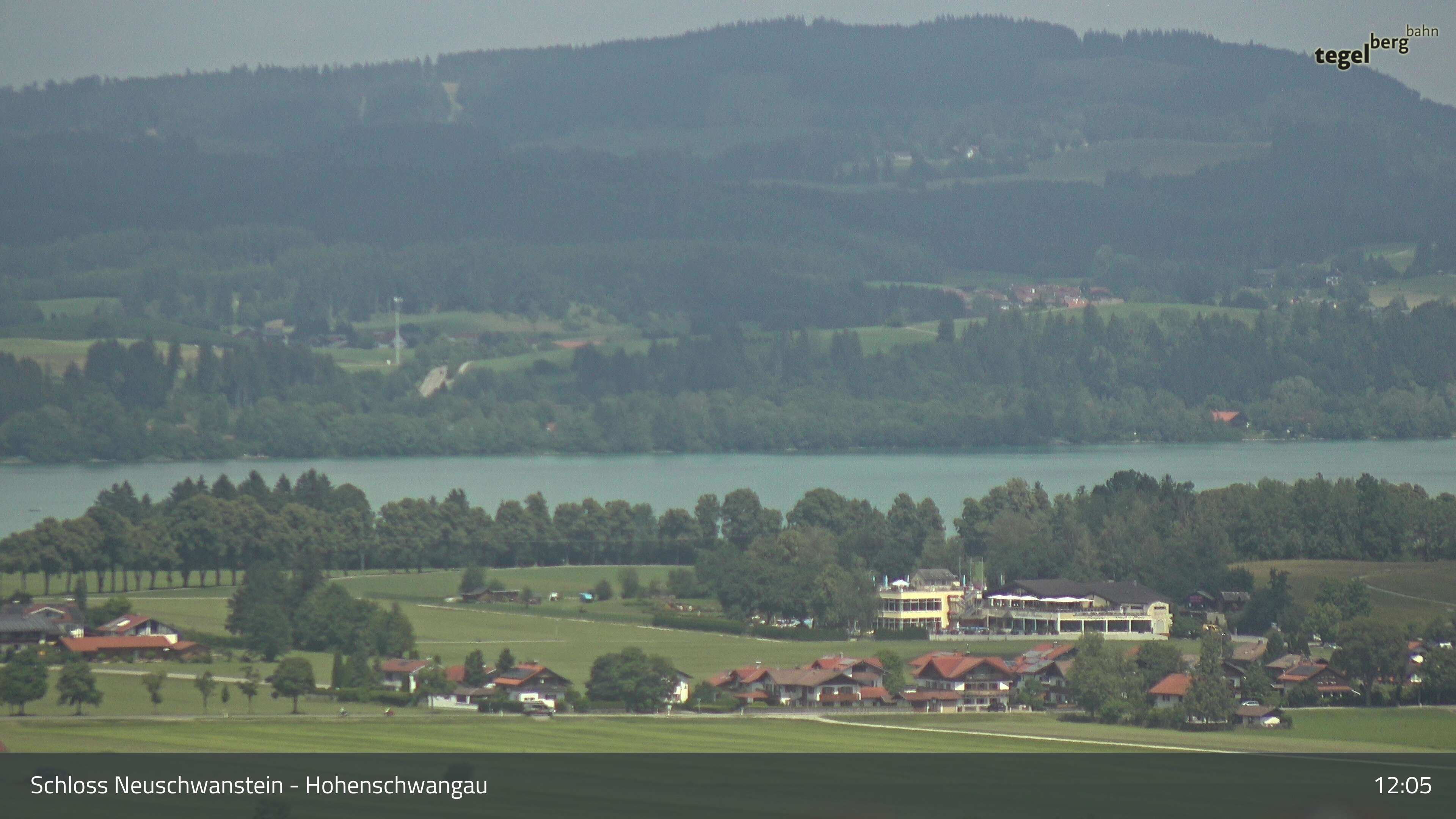 Archiv Foto Webcam Forggensee, Südufer und Schwangau