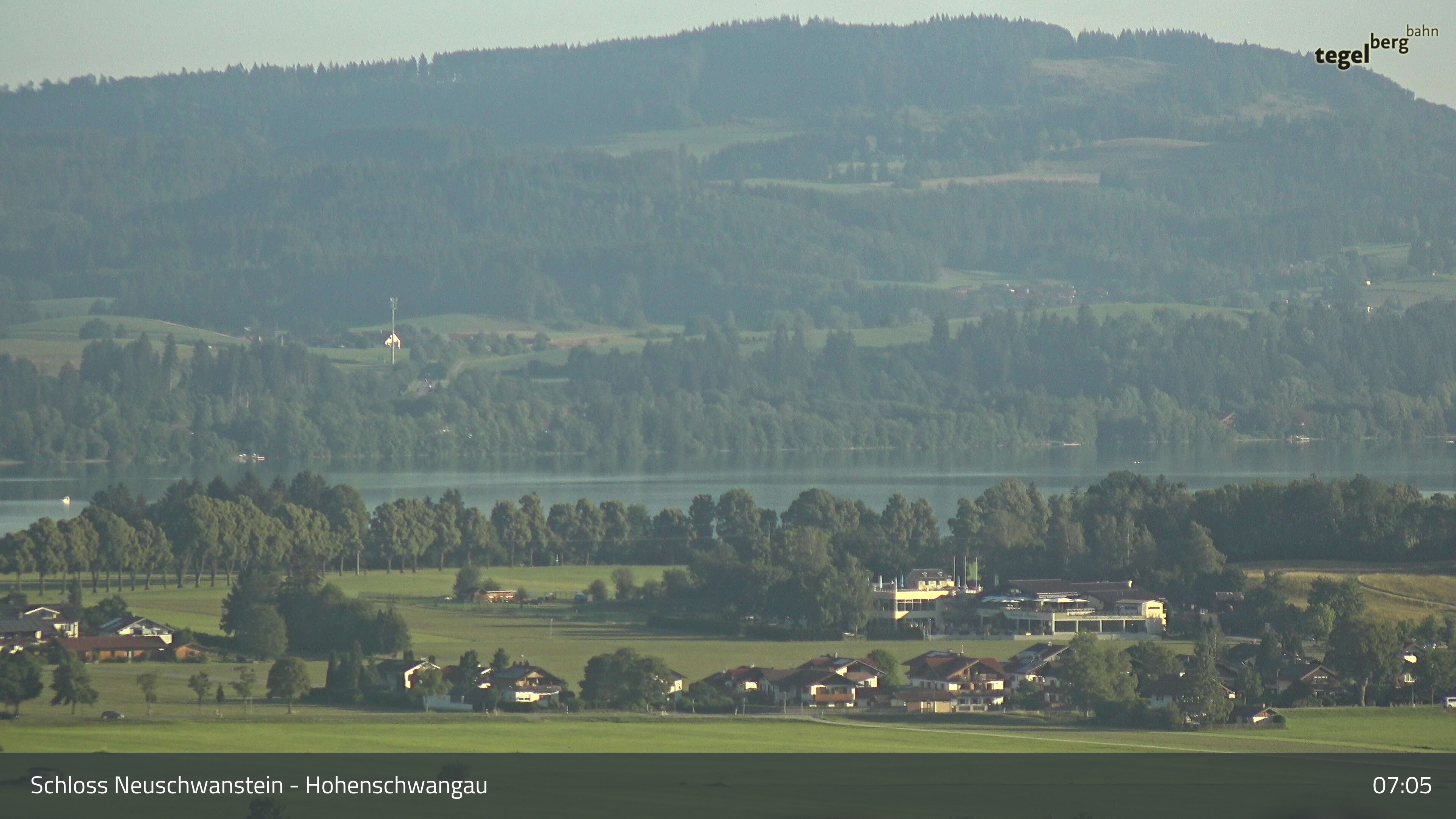 Archiv Foto Webcam Forggensee, Südufer und Schwangau
