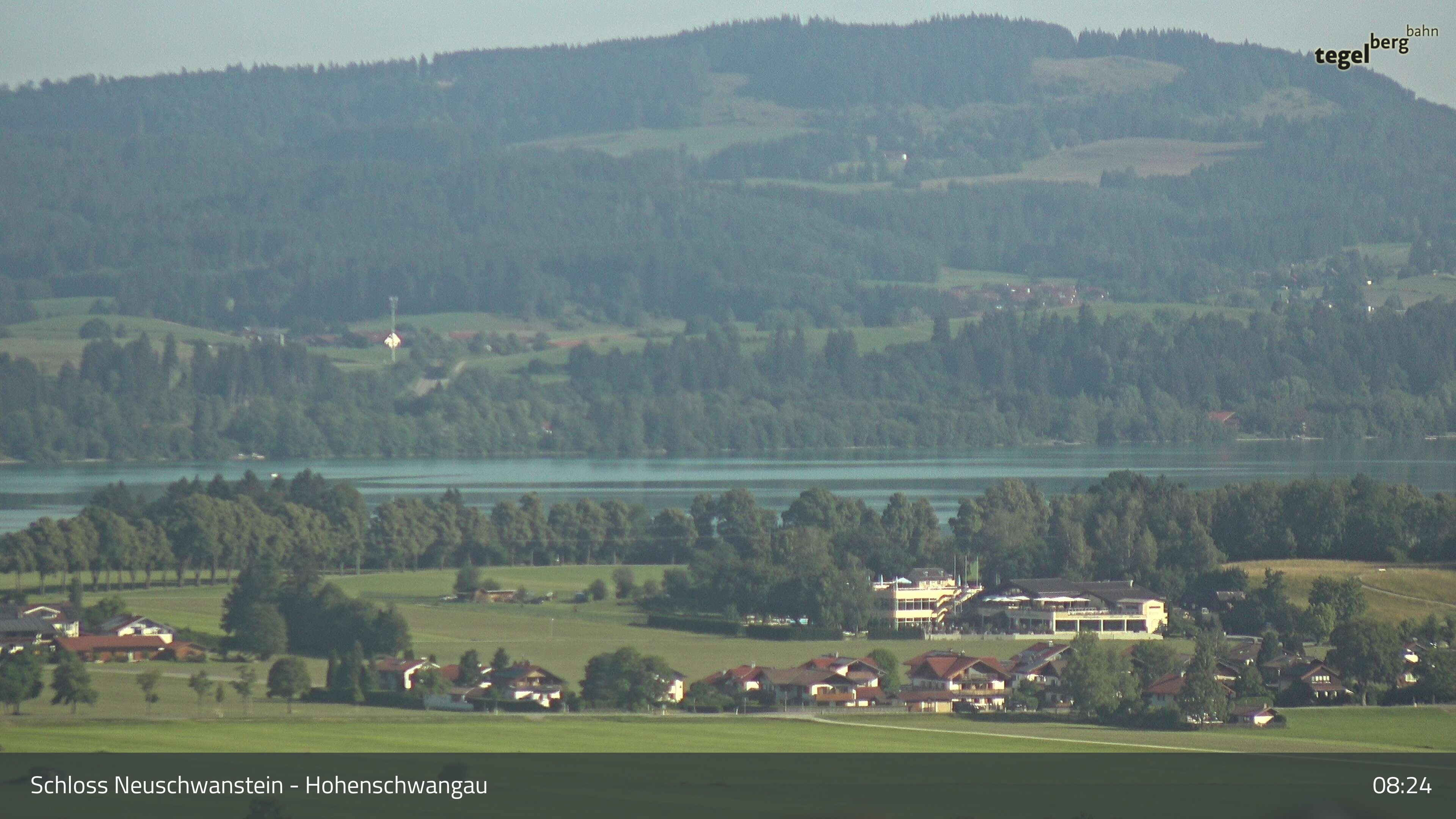 Archiv Foto Webcam Forggensee, Südufer und Schwangau