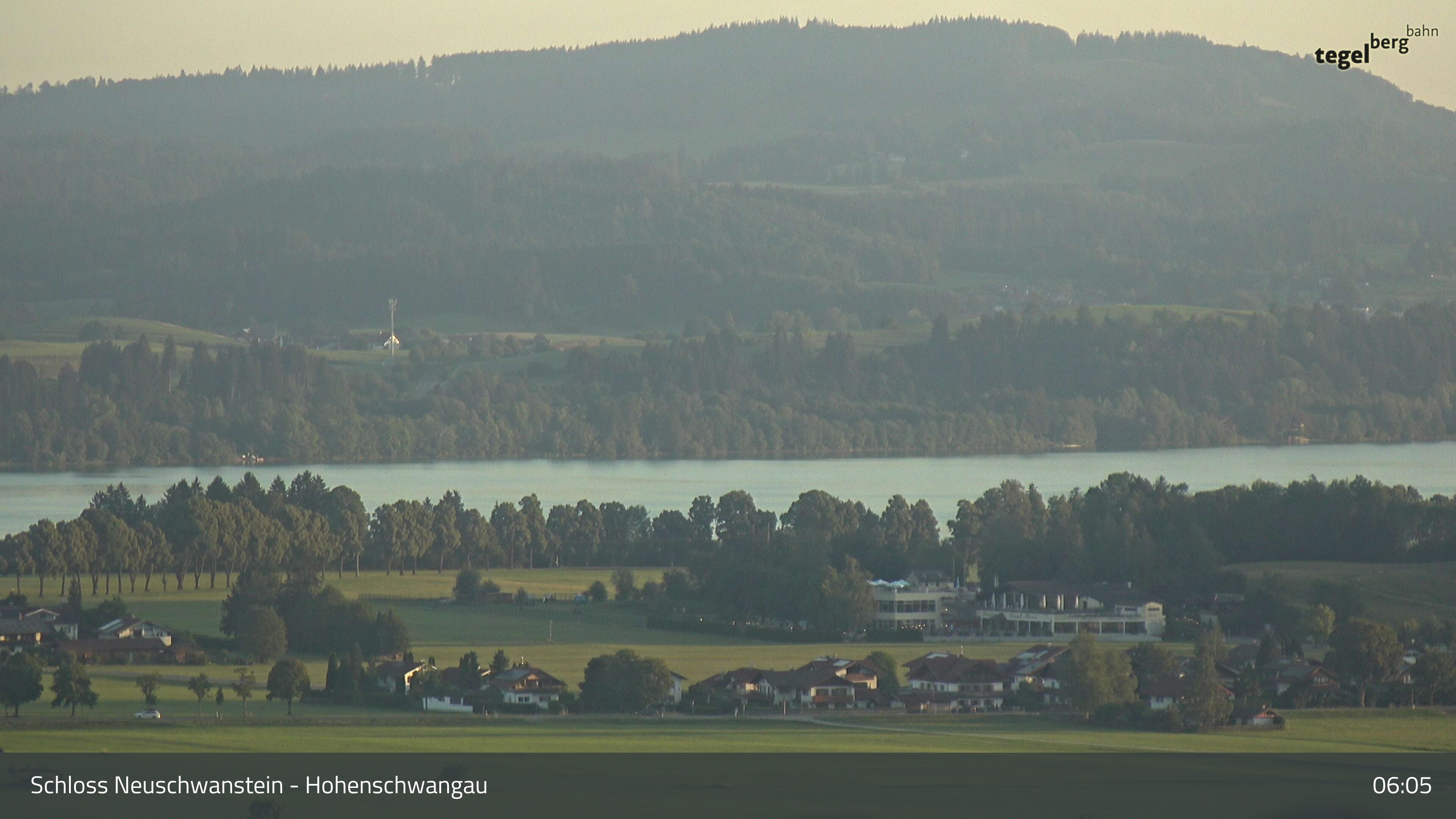 Archiv Foto Webcam Forggensee, Südufer und Schwangau
