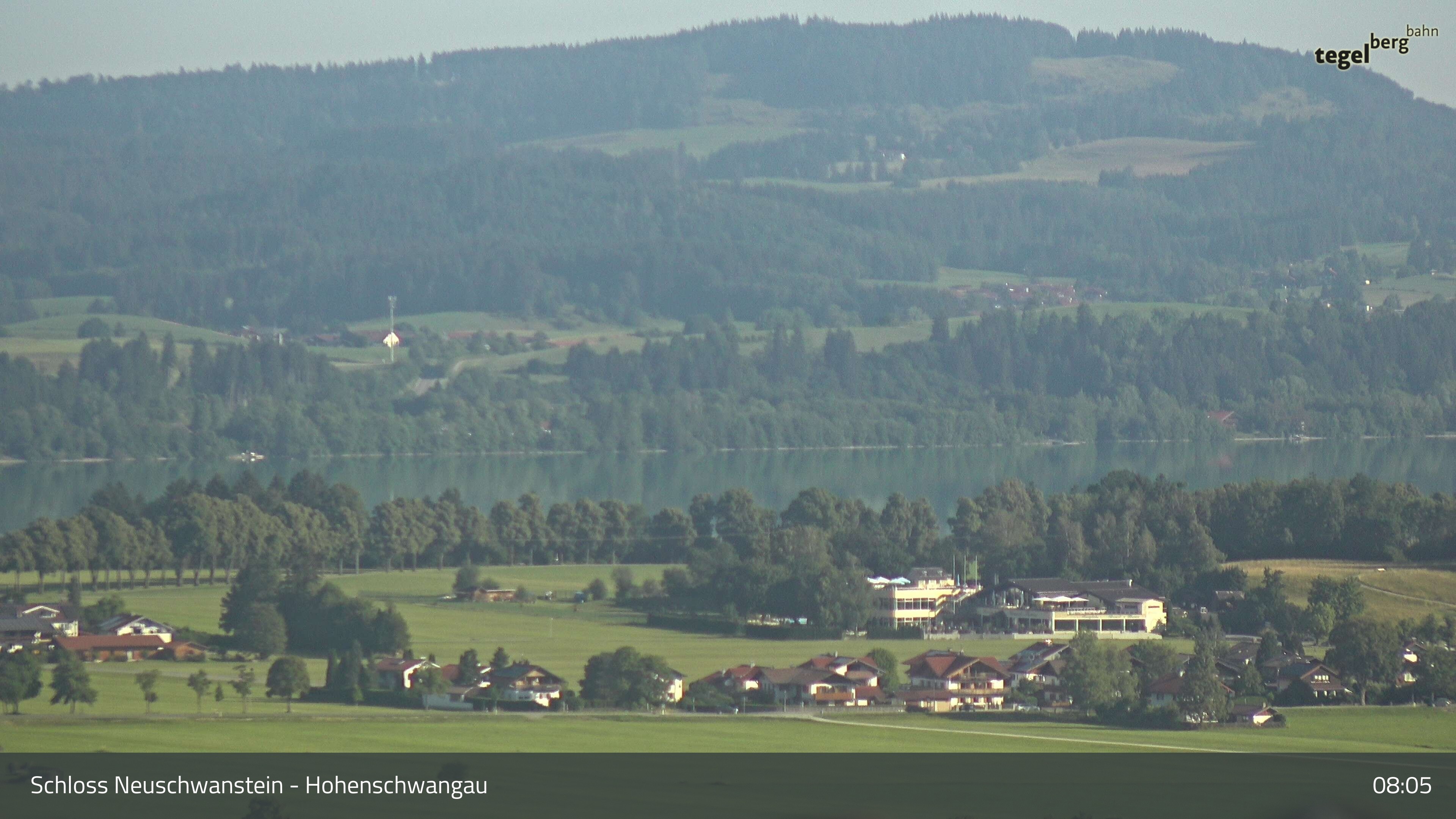 Archiv Foto Webcam Forggensee, Südufer und Schwangau
