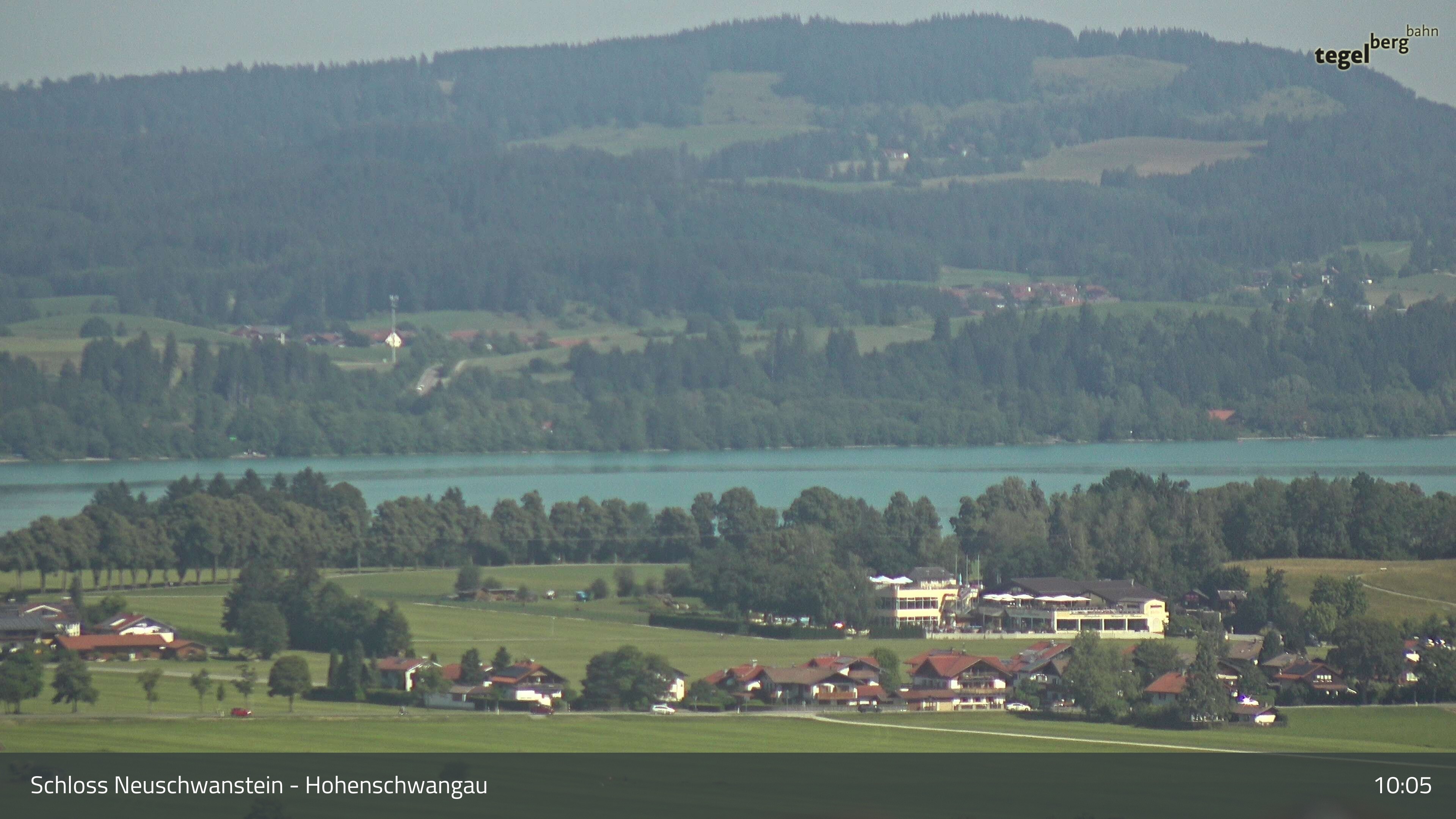Archiv Foto Webcam Forggensee, Südufer und Schwangau