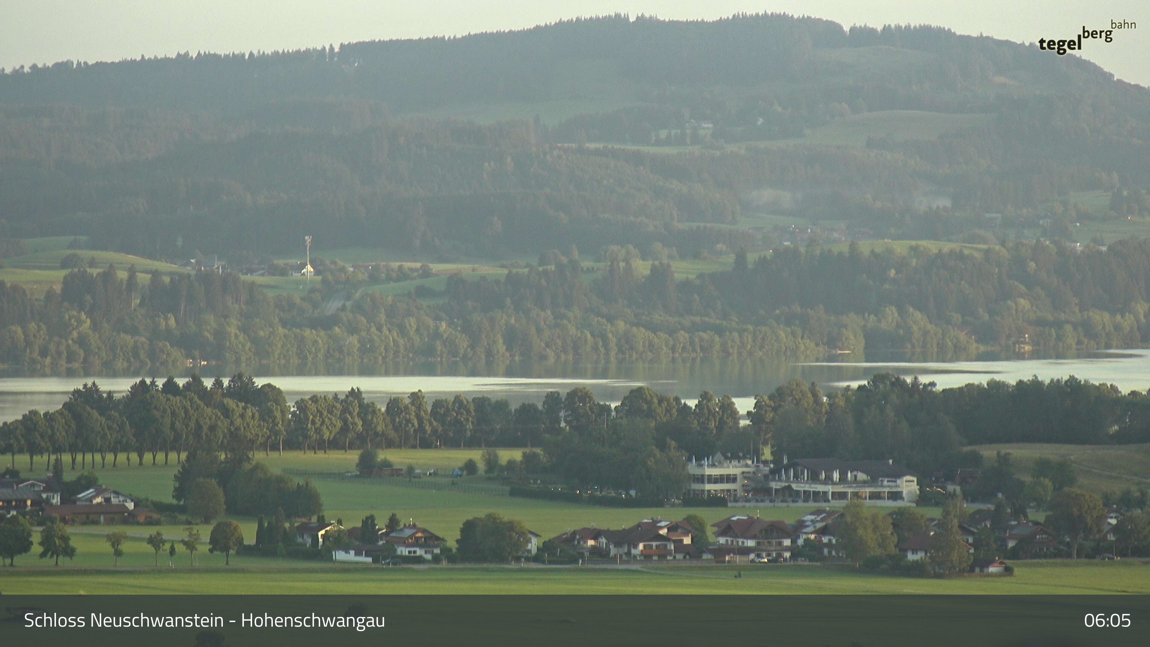 Archiv Foto Webcam Forggensee, Südufer und Schwangau