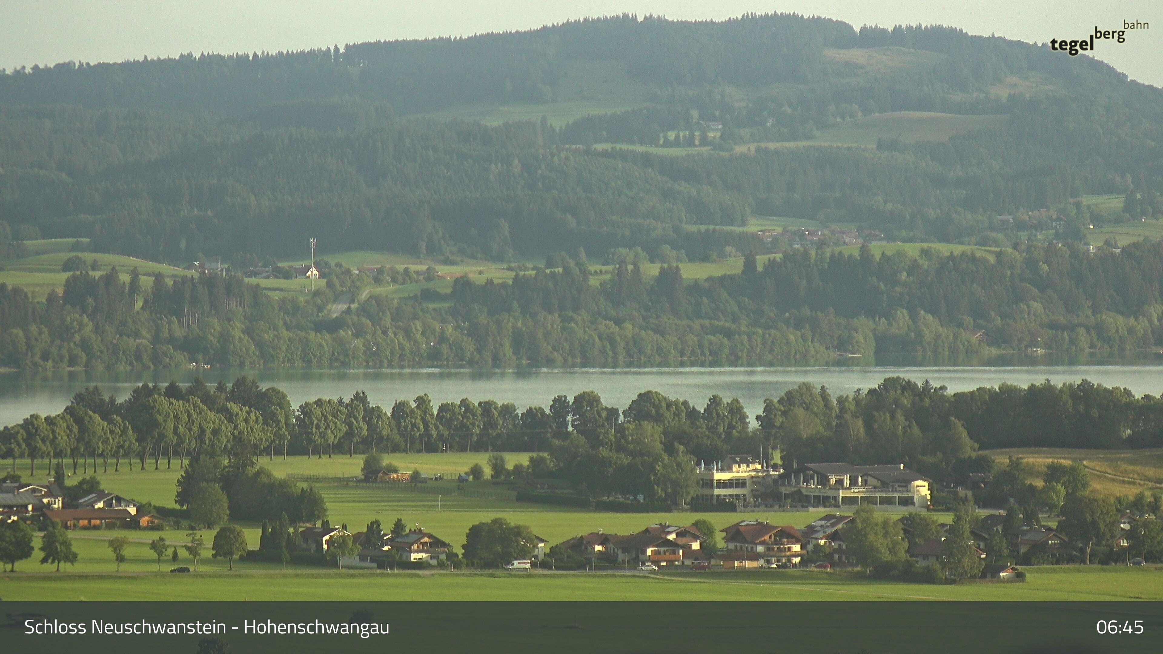 Archiv Foto Webcam Forggensee, Südufer und Schwangau