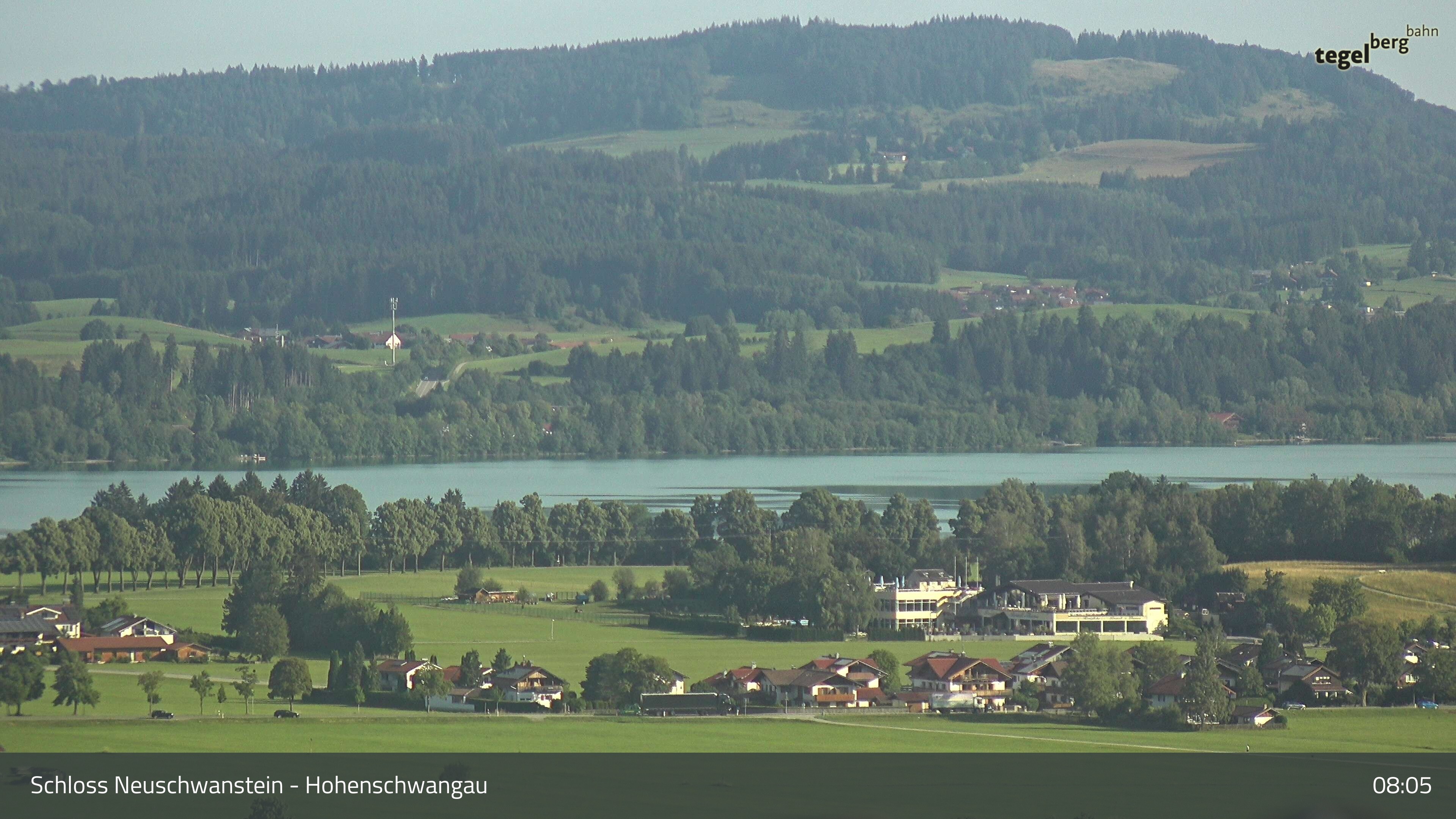 Archiv Foto Webcam Forggensee, Südufer und Schwangau