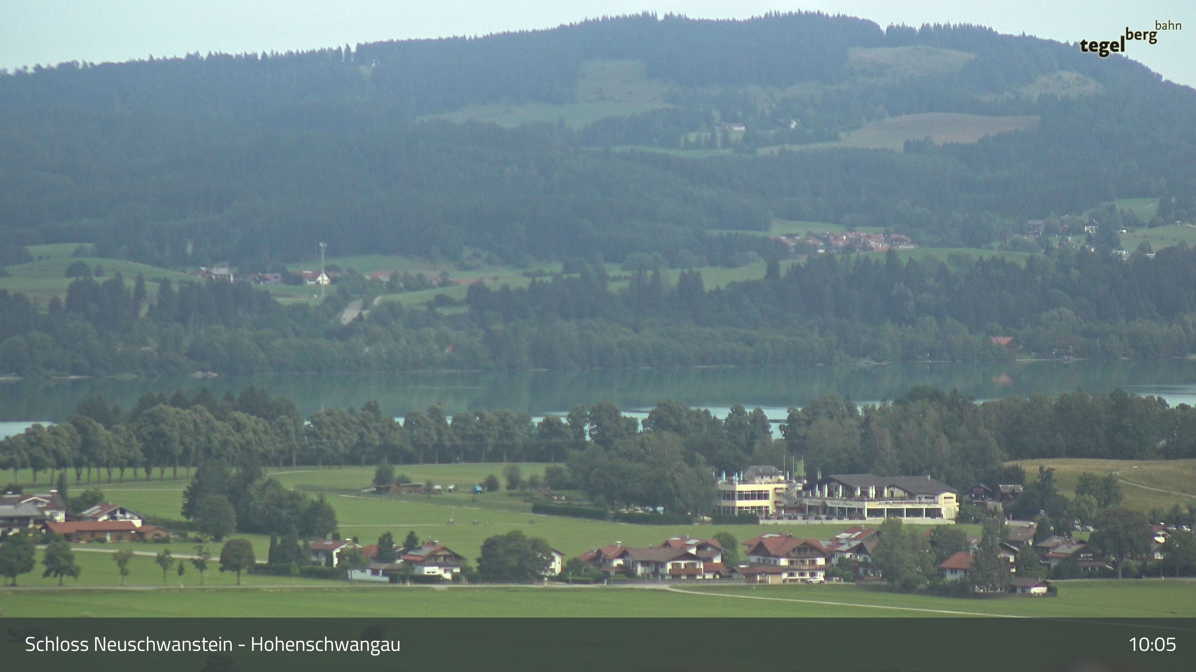 Archiv Foto Webcam Forggensee, Südufer und Schwangau