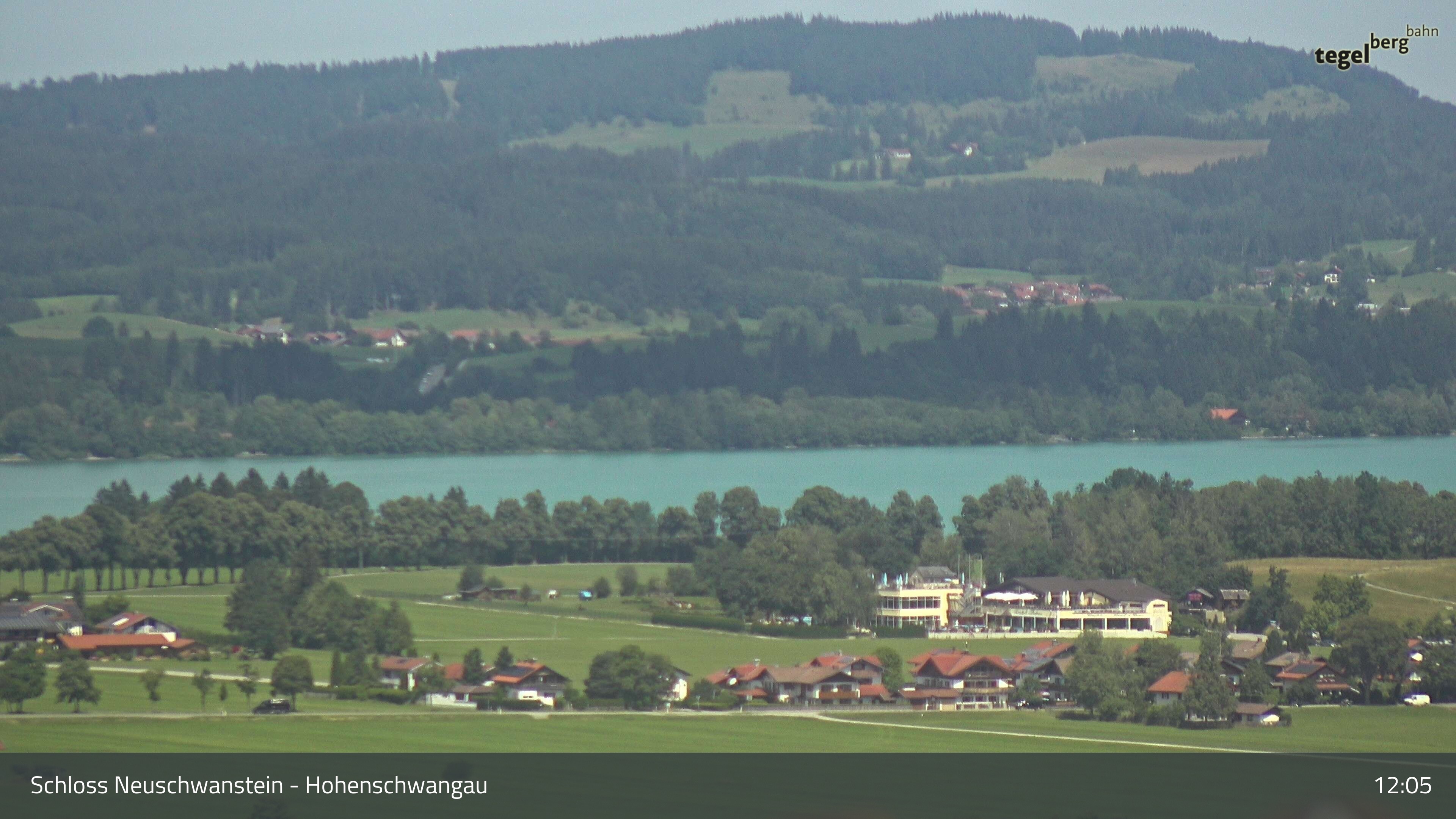 Archiv Foto Webcam Forggensee, Südufer und Schwangau