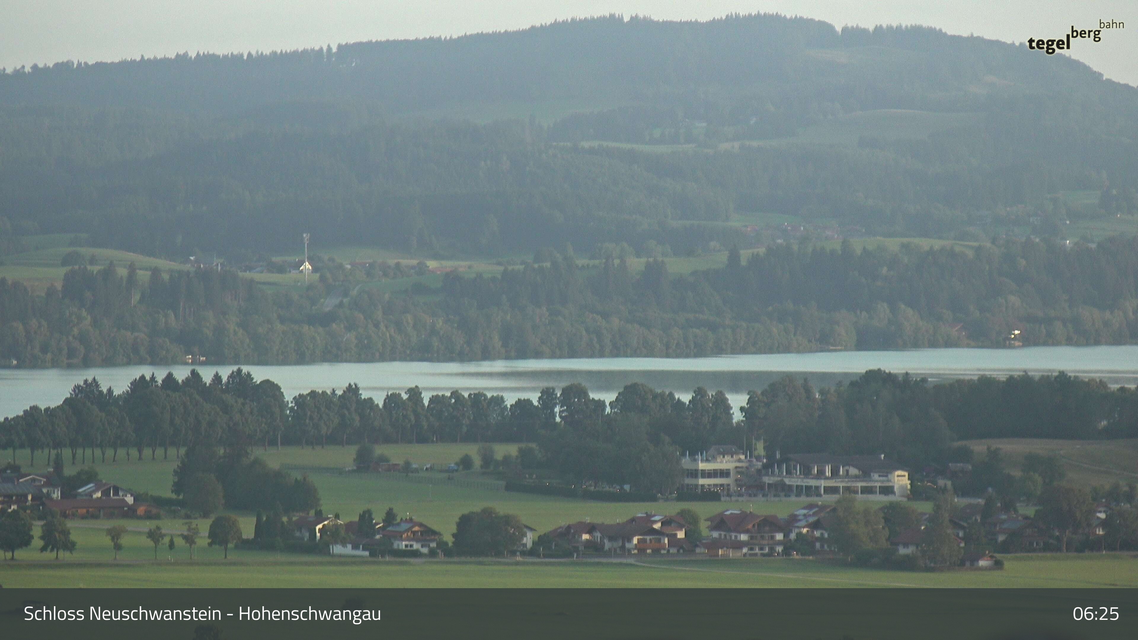Archiv Foto Webcam Forggensee, Südufer und Schwangau