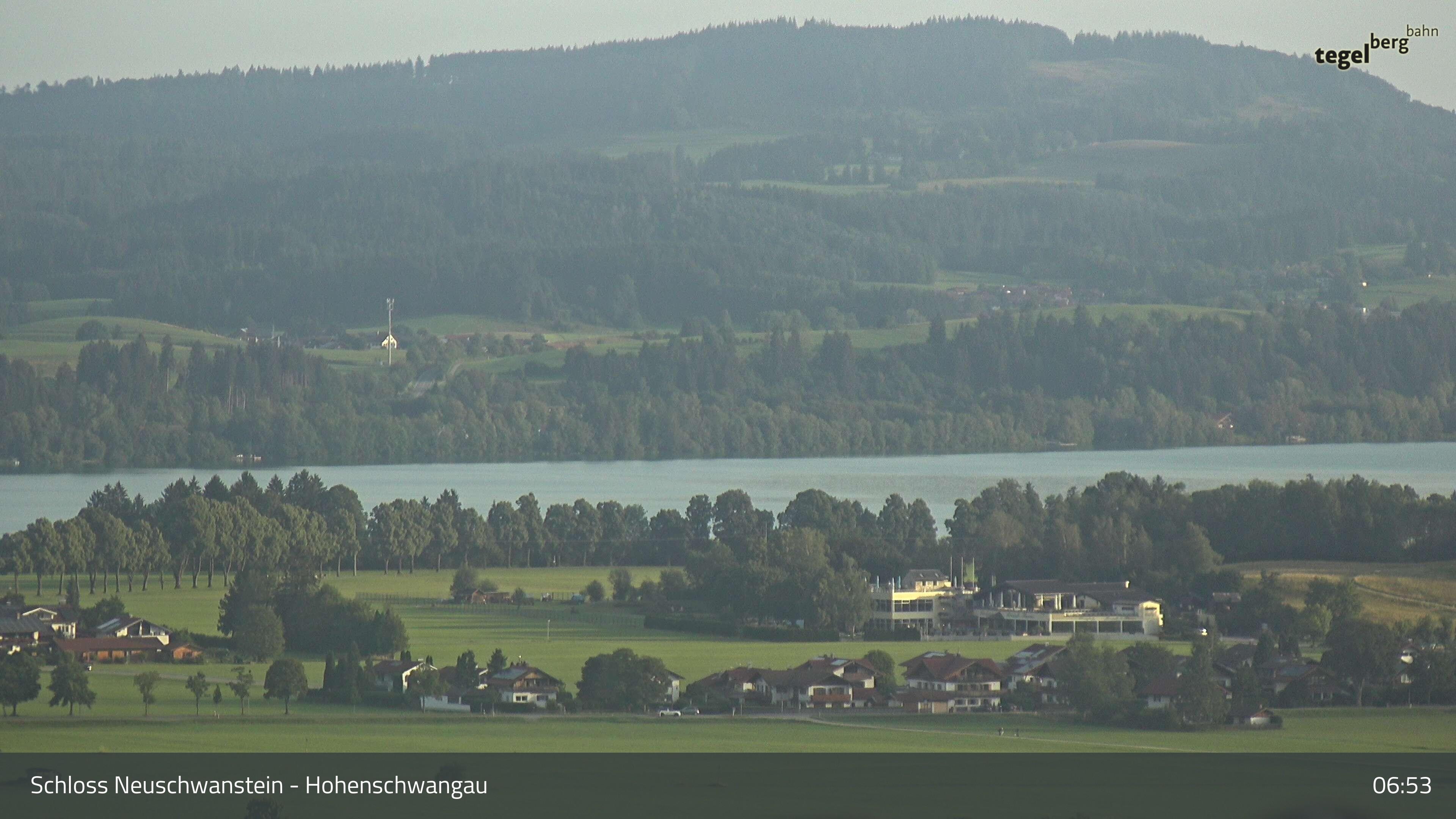 Archiv Foto Webcam Forggensee, Südufer und Schwangau