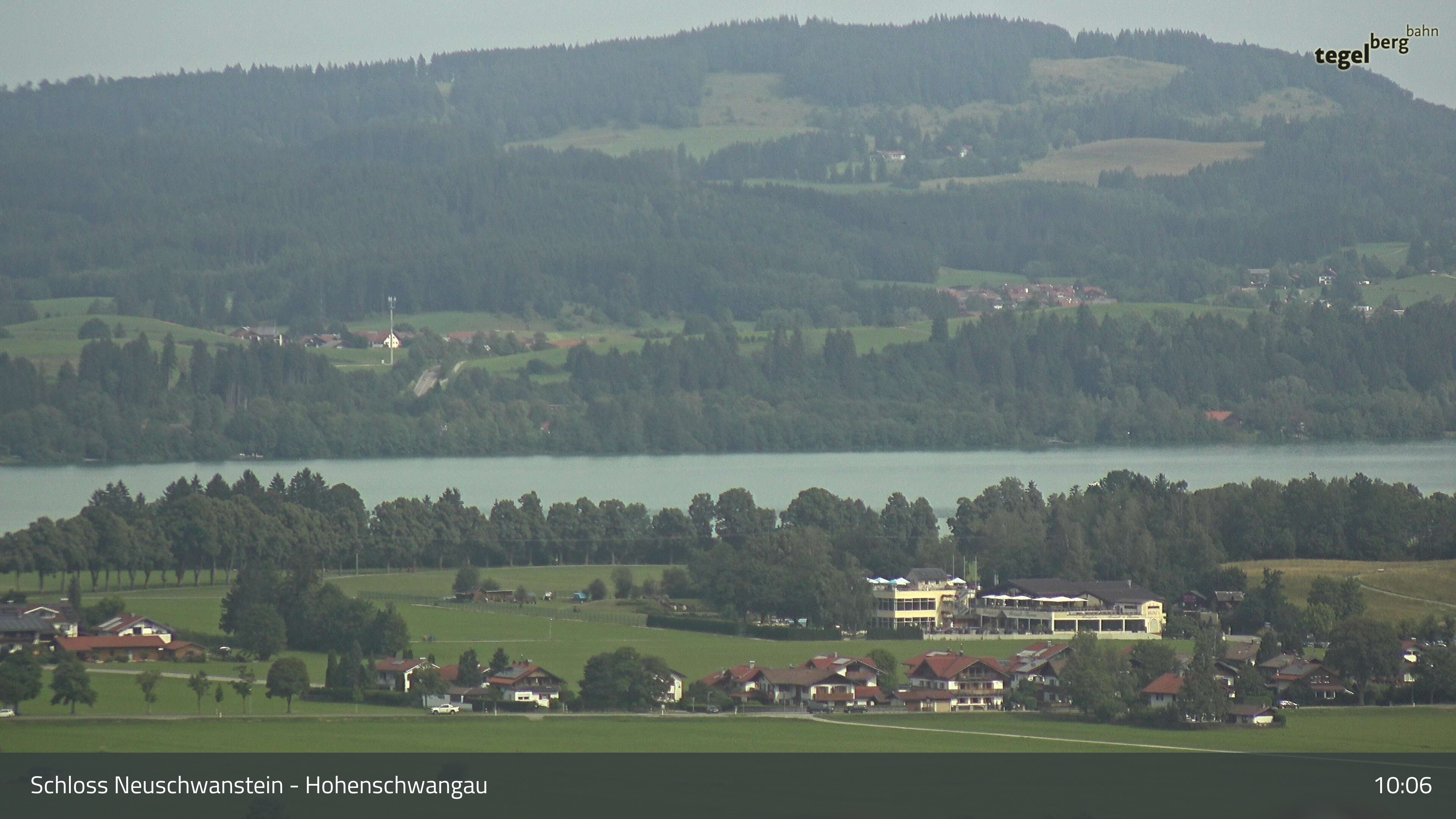 Archiv Foto Webcam Forggensee, Südufer und Schwangau