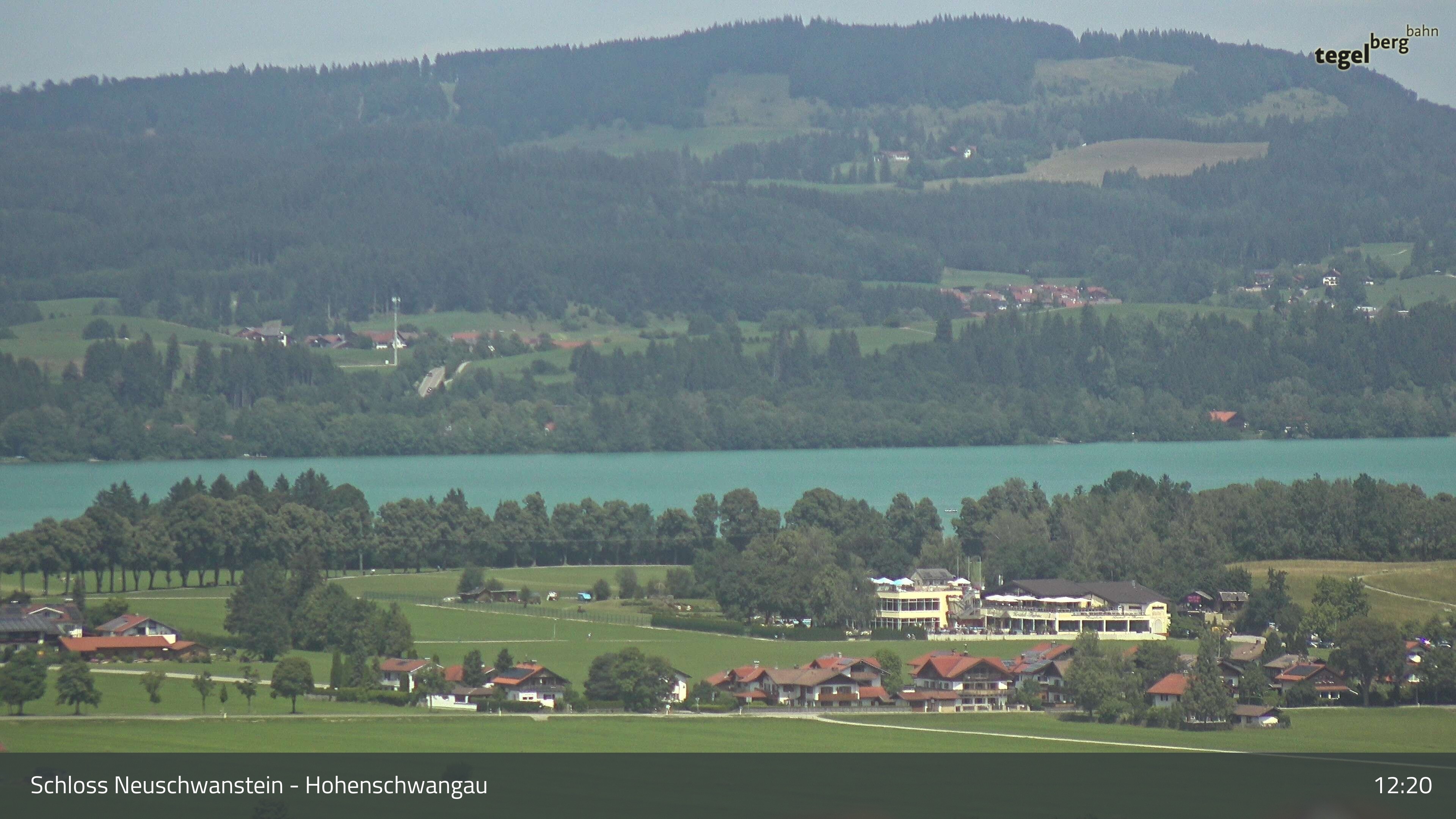 Archiv Foto Webcam Forggensee, Südufer und Schwangau