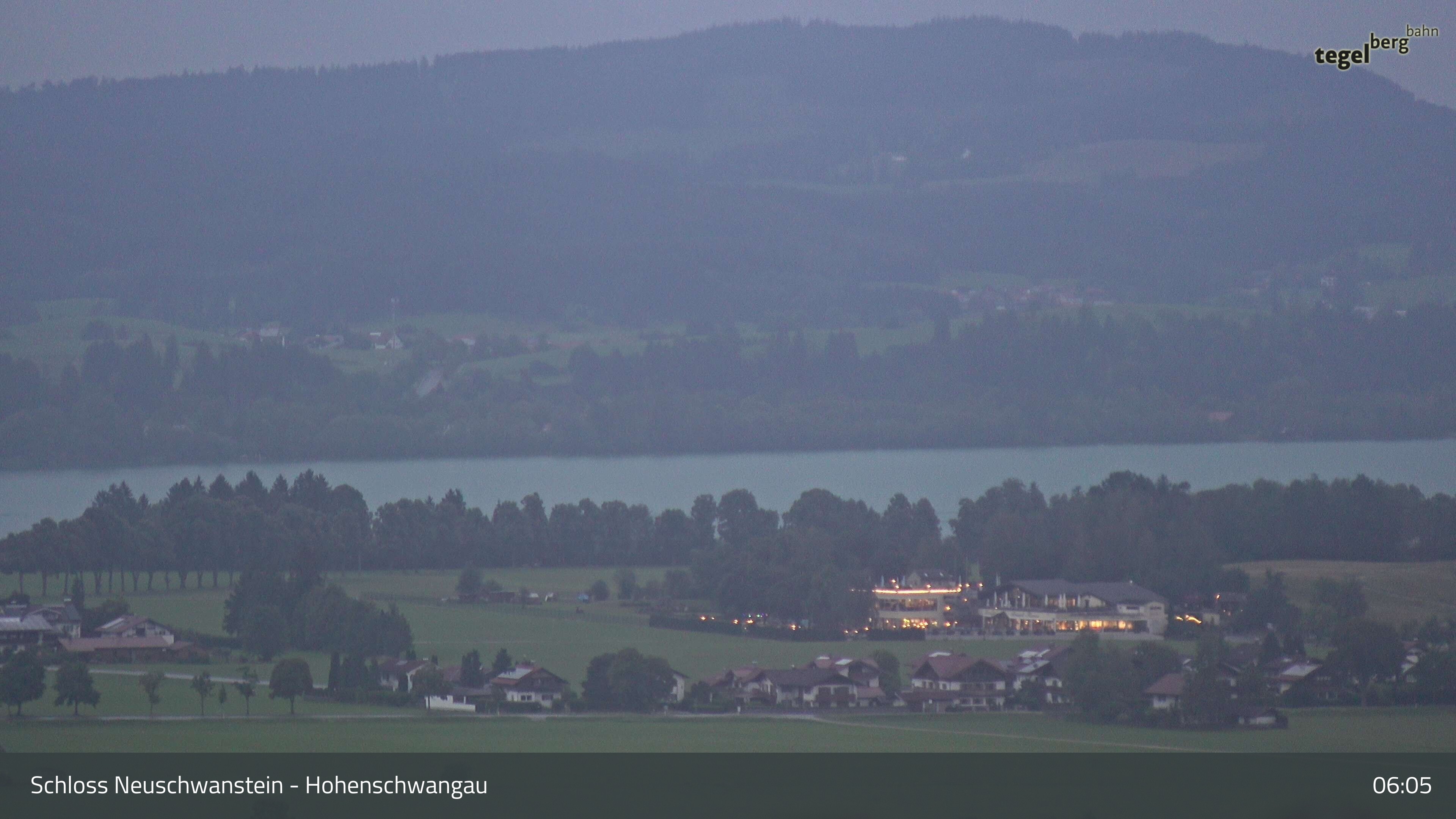 Archiv Foto Webcam Forggensee, Südufer und Schwangau
