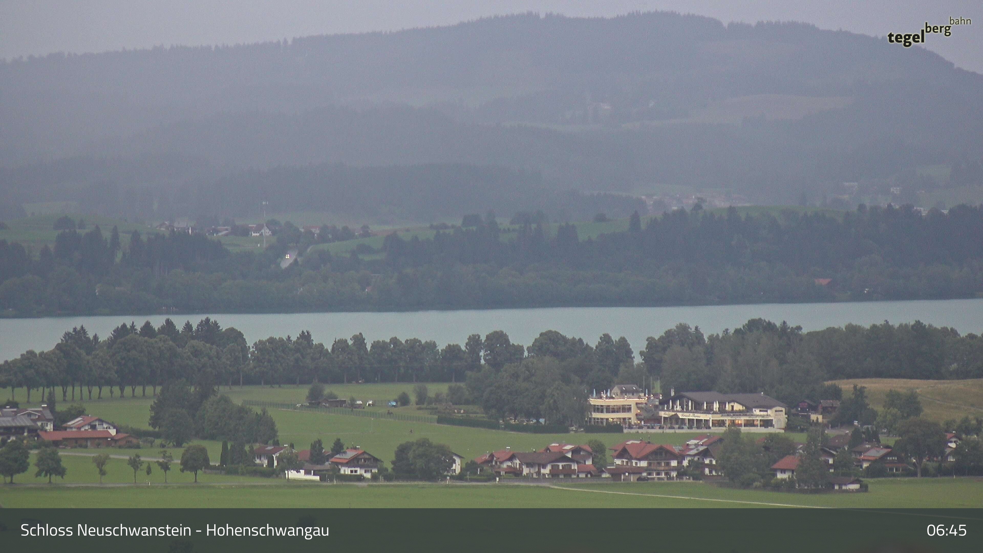 Archiv Foto Webcam Forggensee, Südufer und Schwangau
