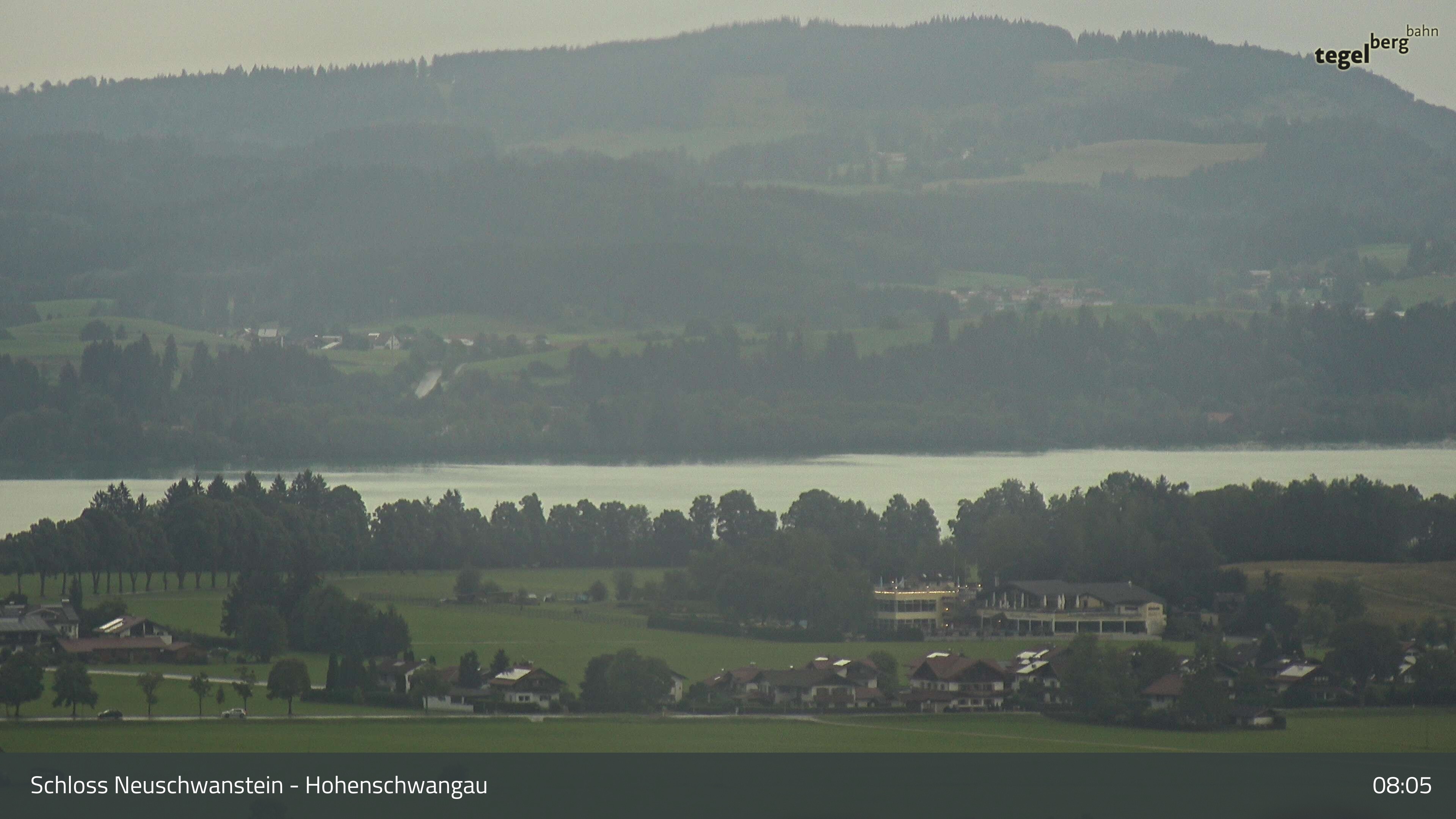 Archiv Foto Webcam Forggensee, Südufer und Schwangau