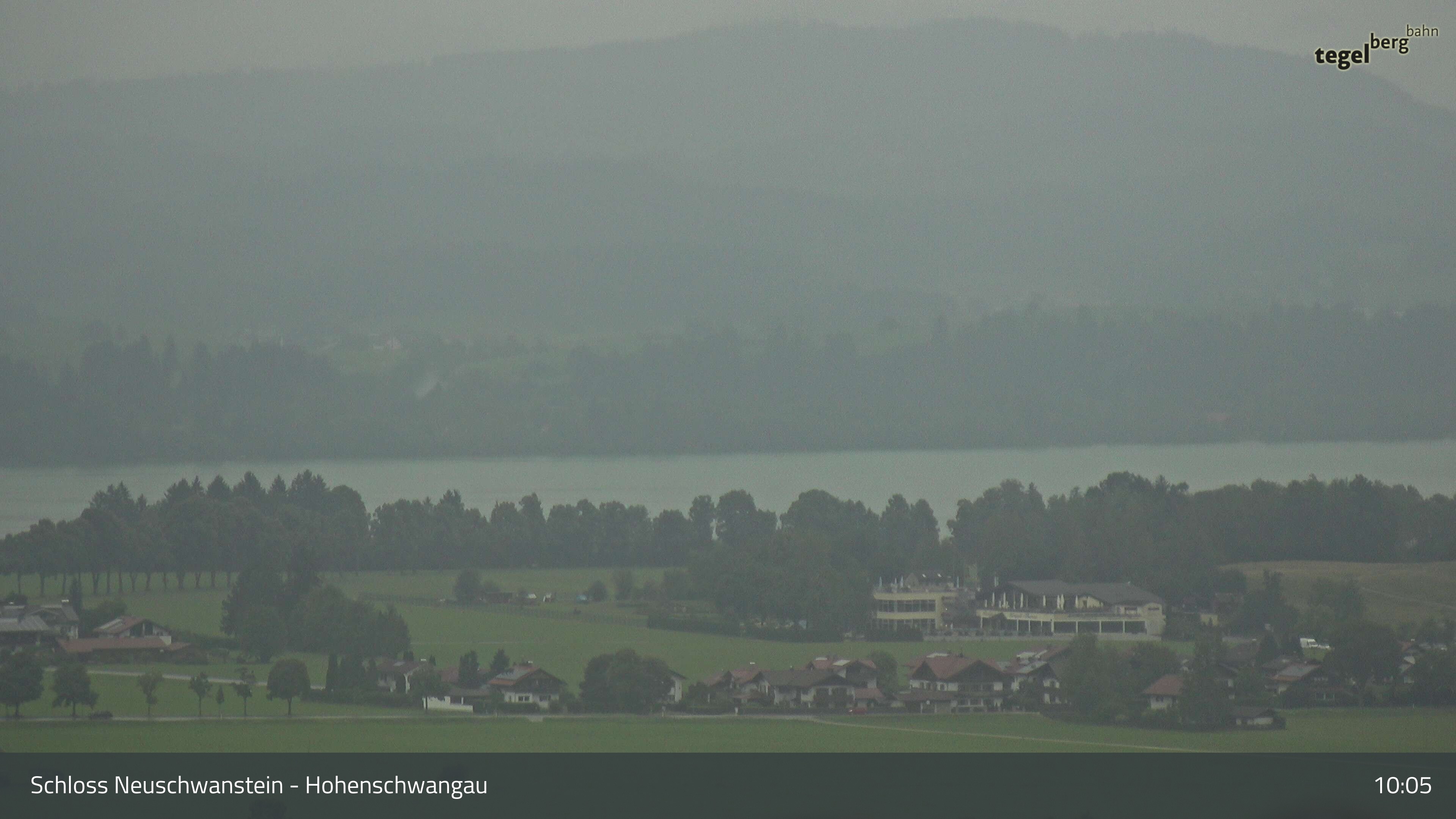 Archiv Foto Webcam Forggensee, Südufer und Schwangau