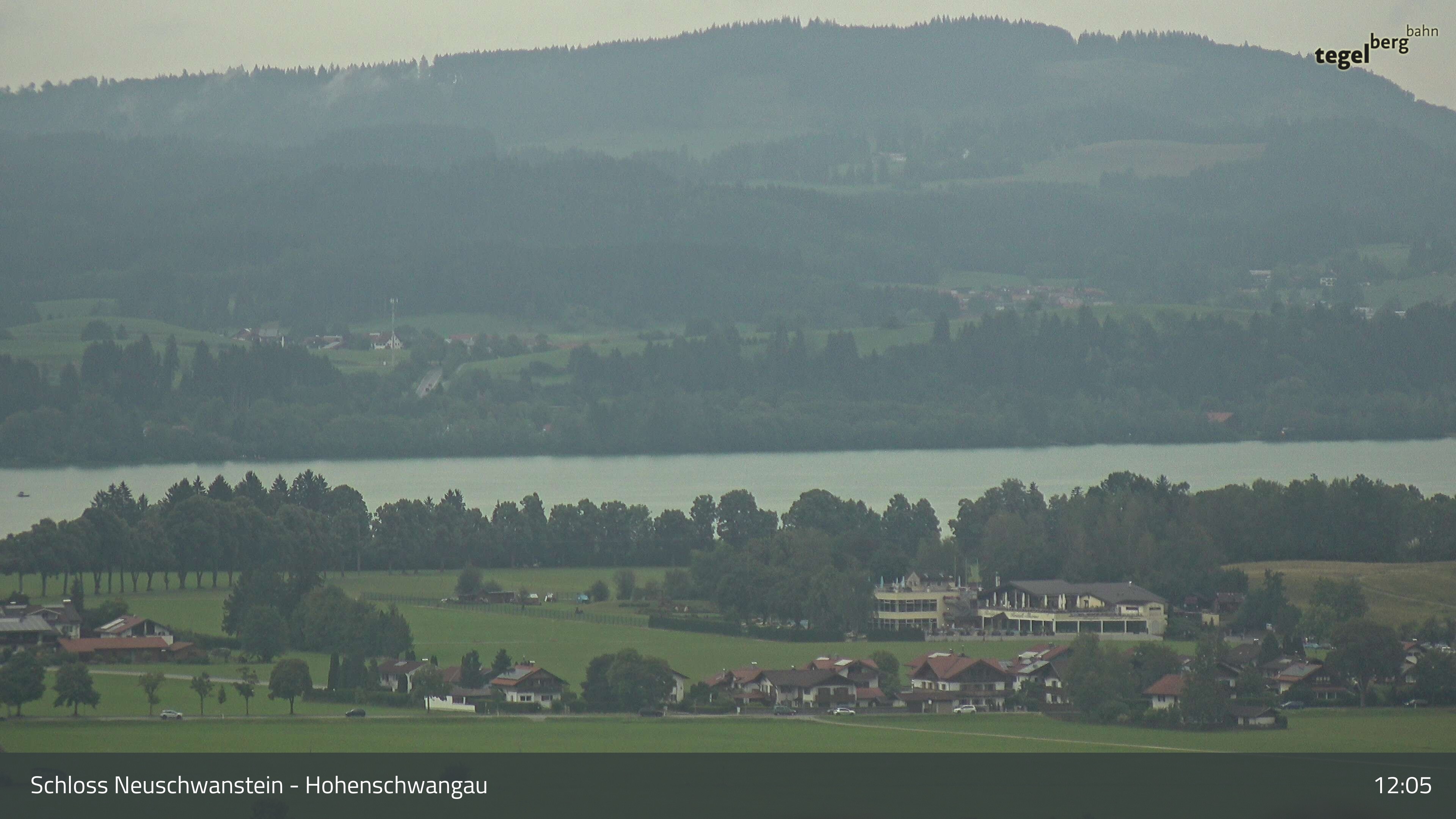 Archiv Foto Webcam Forggensee, Südufer und Schwangau