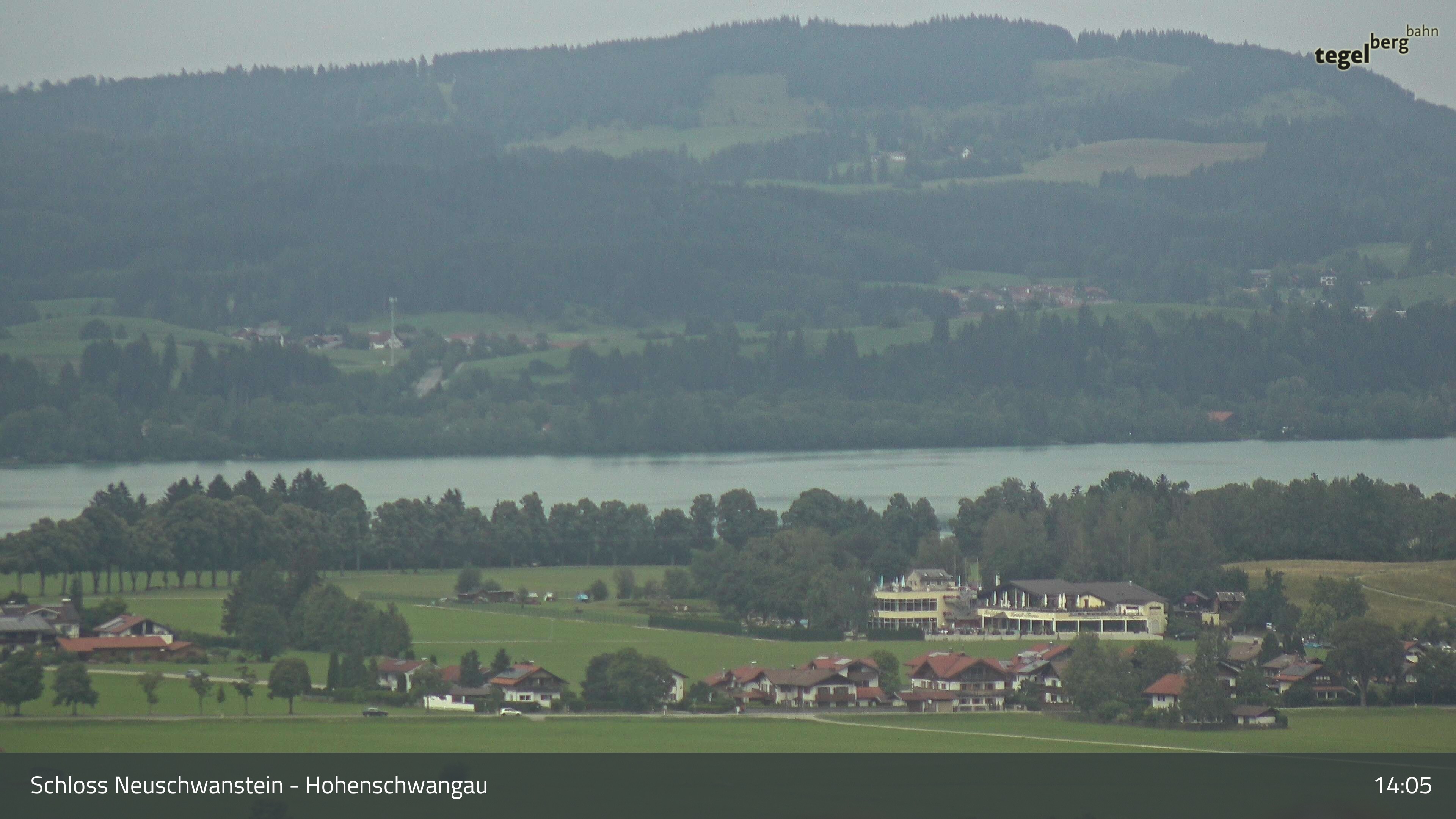 Archiv Foto Webcam Forggensee, Südufer und Schwangau