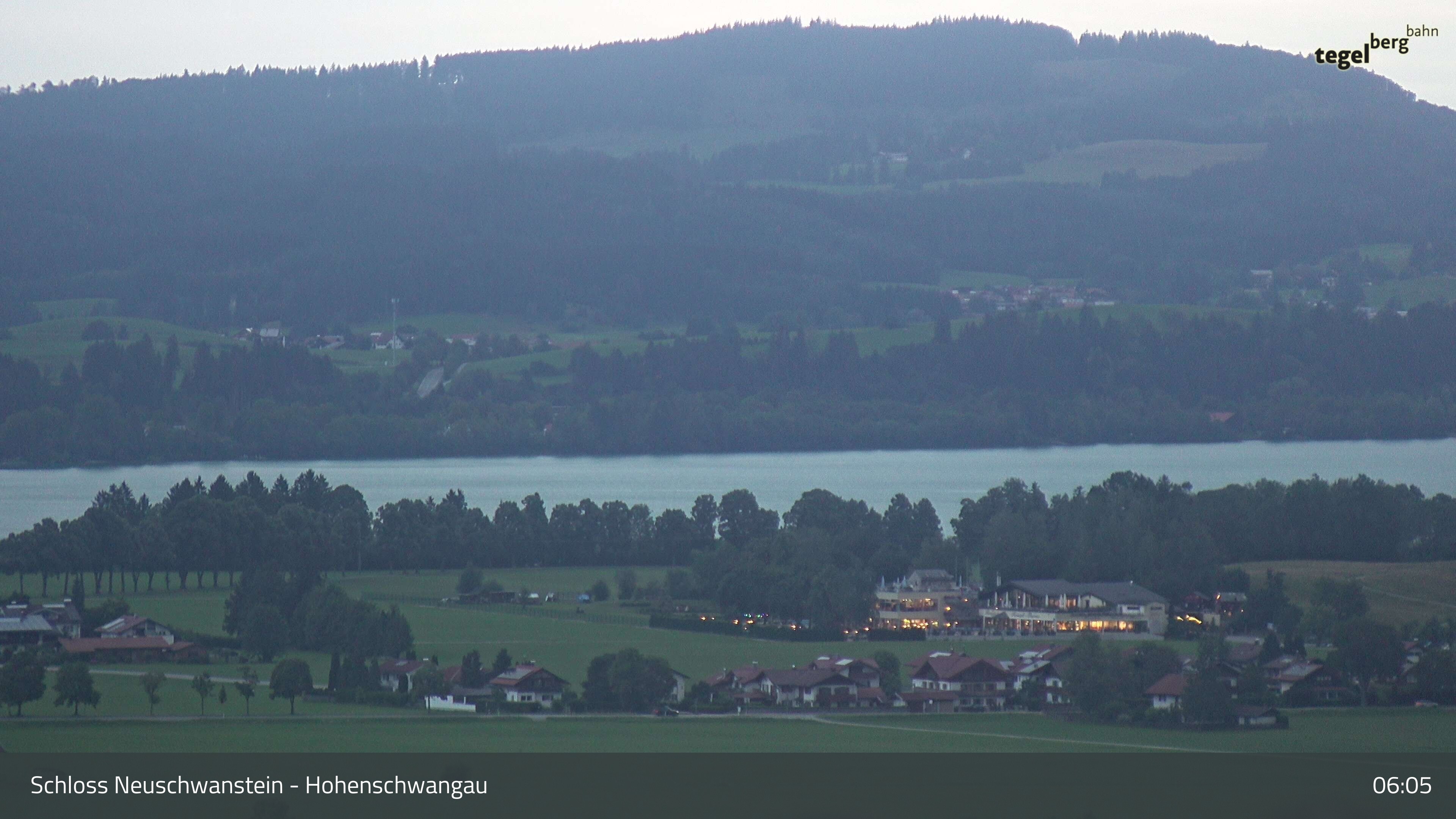 Archiv Foto Webcam Forggensee, Südufer und Schwangau
