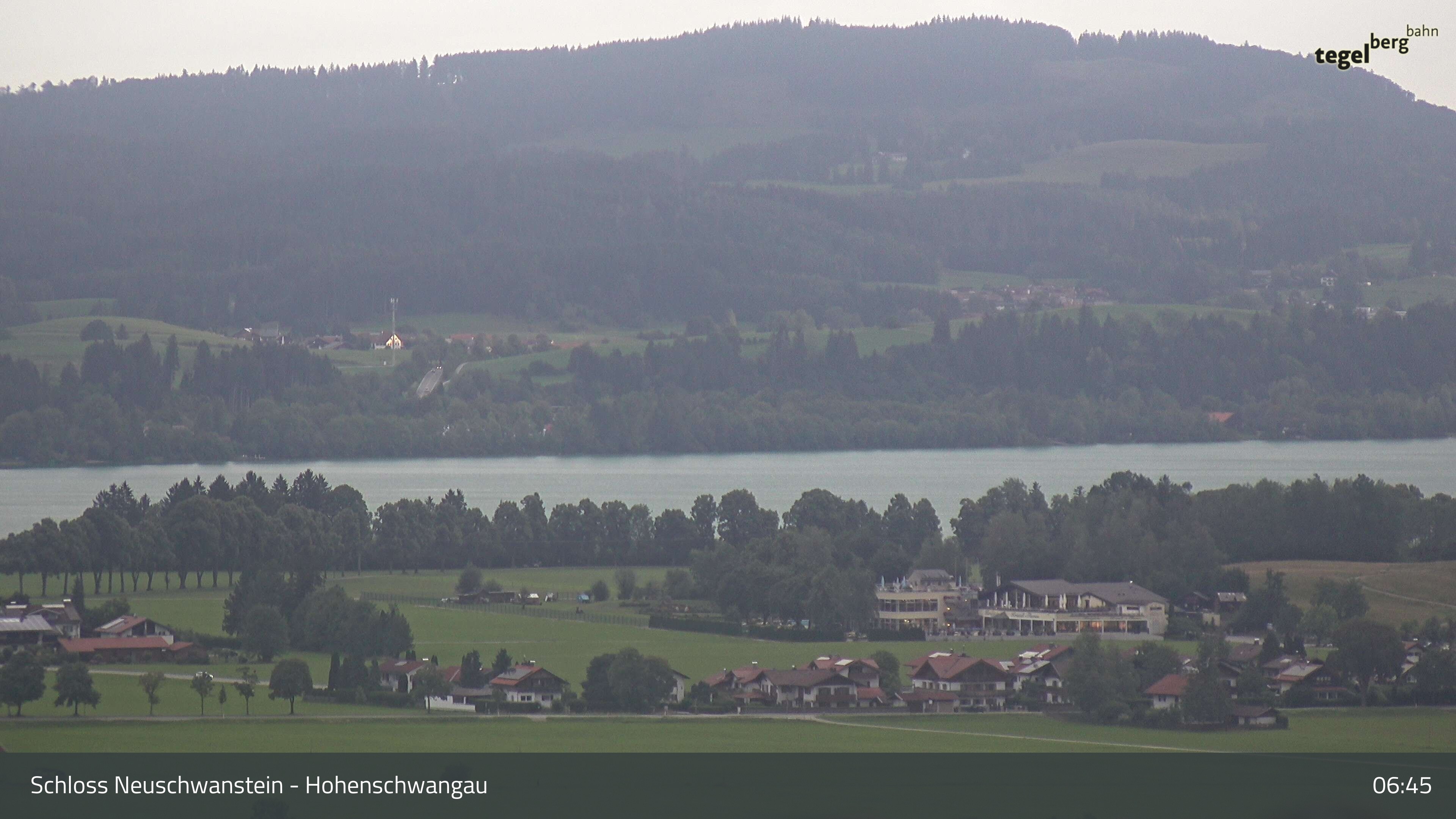 Archiv Foto Webcam Forggensee, Südufer und Schwangau