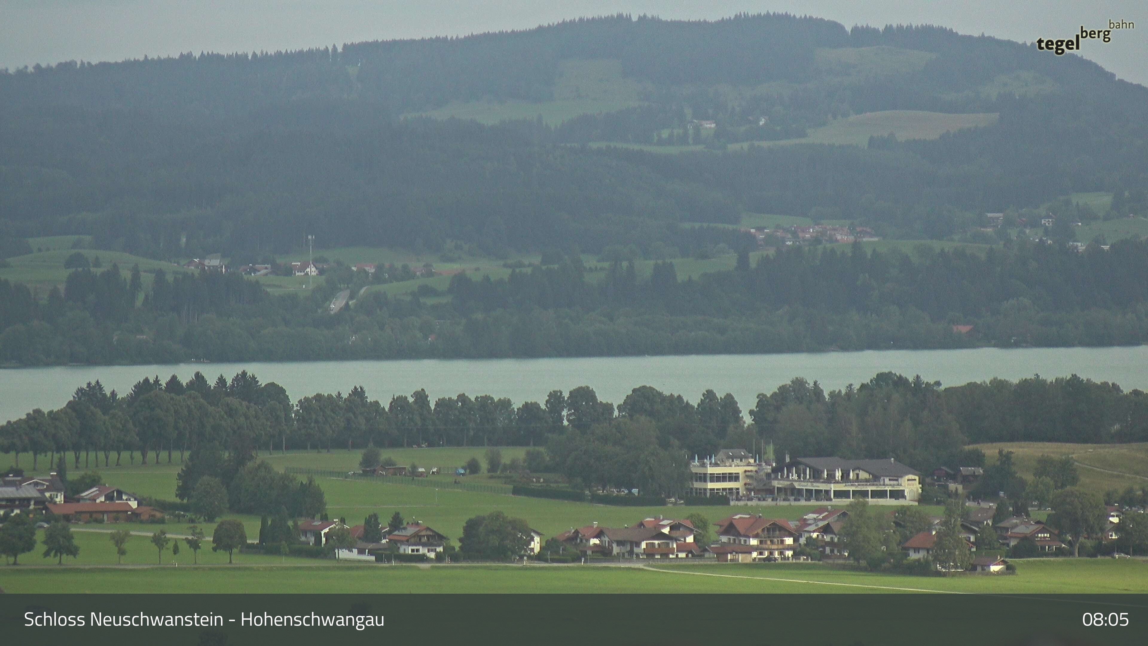 Archiv Foto Webcam Forggensee, Südufer und Schwangau