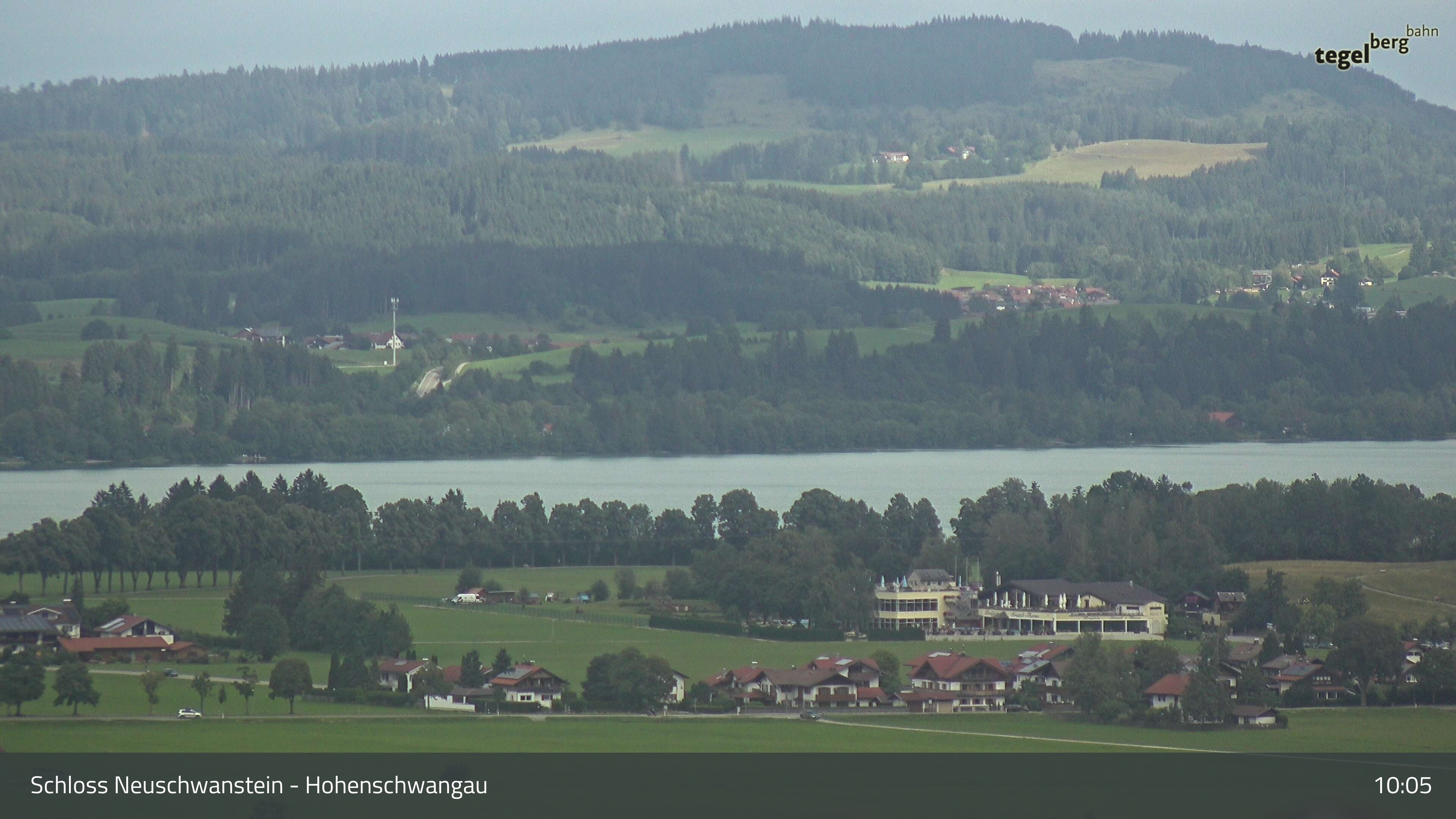 Archiv Foto Webcam Forggensee, Südufer und Schwangau