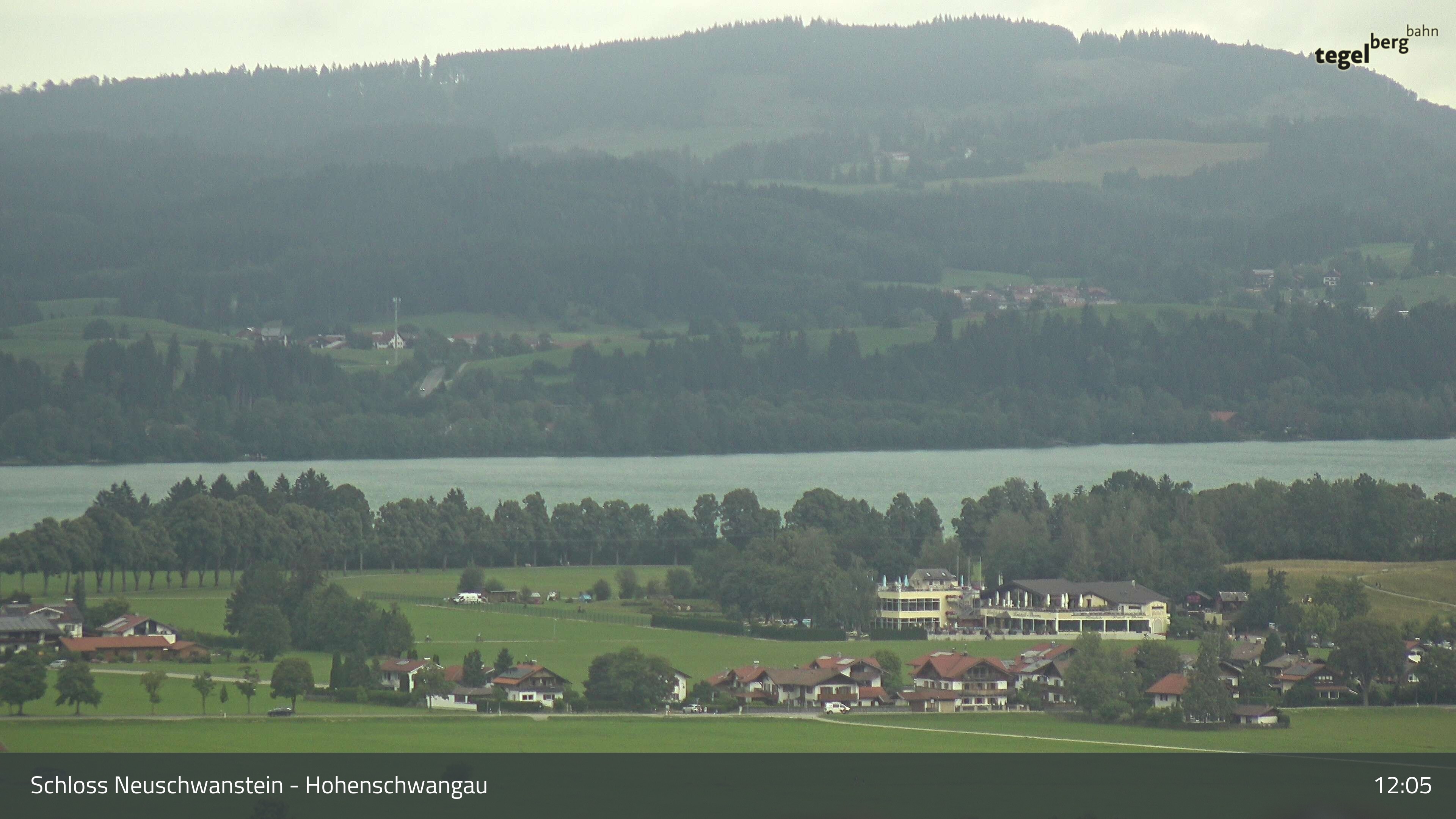 Archiv Foto Webcam Forggensee, Südufer und Schwangau