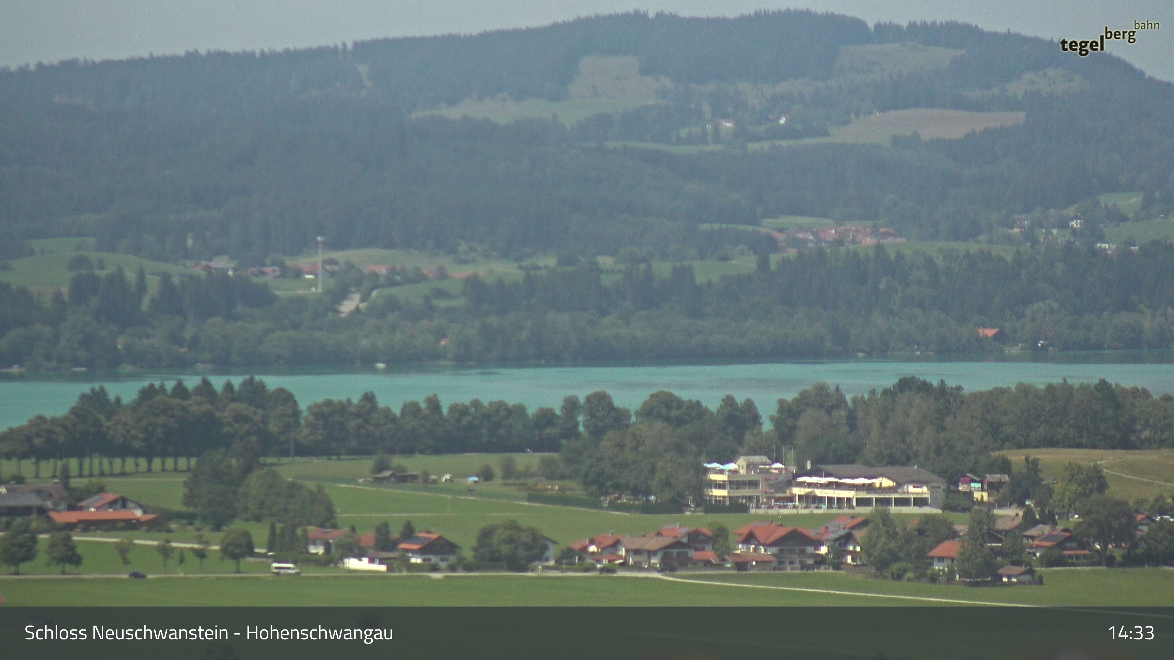 Archiv Foto Webcam Forggensee, Südufer und Schwangau