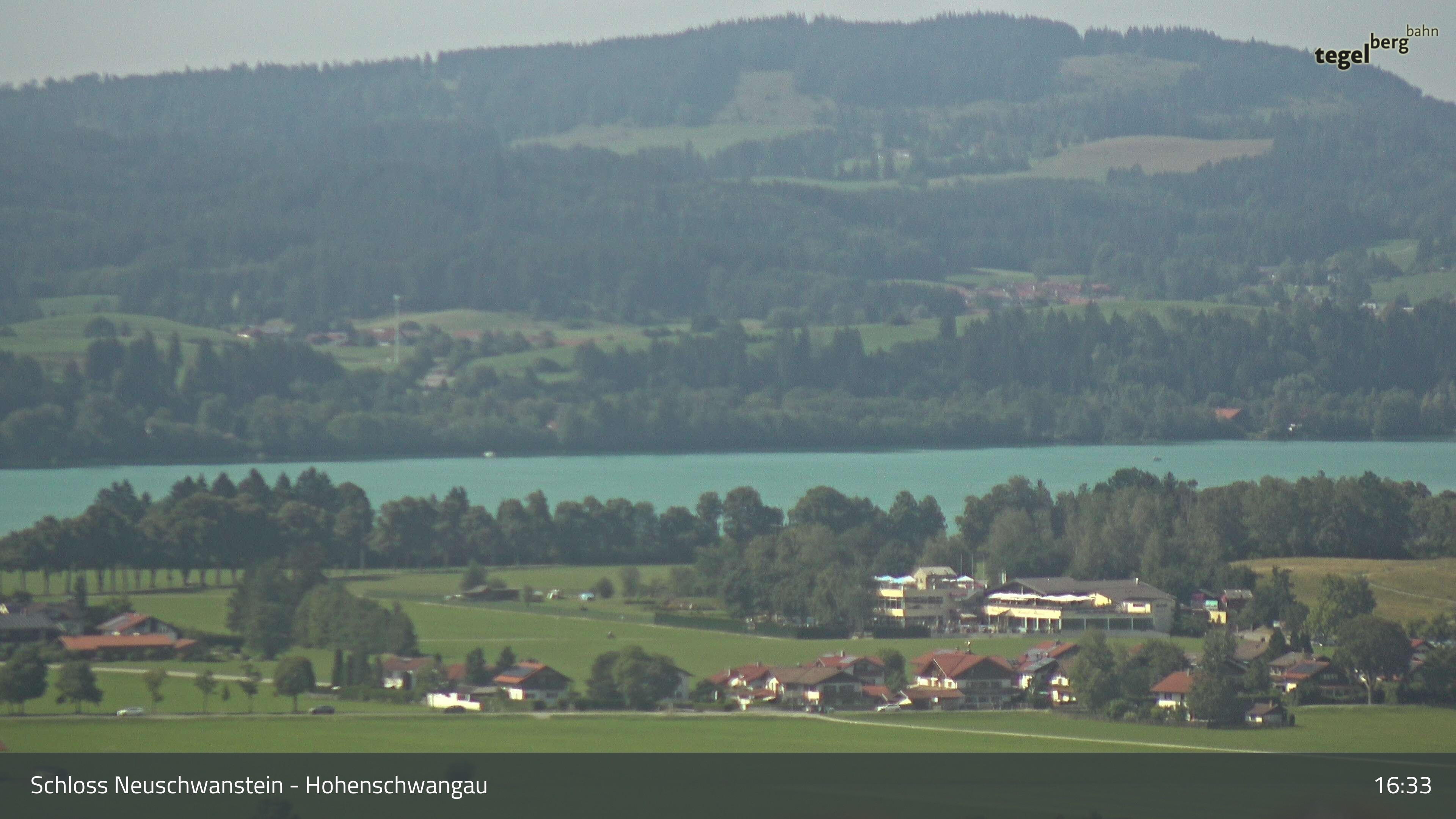 Archiv Foto Webcam Forggensee, Südufer und Schwangau